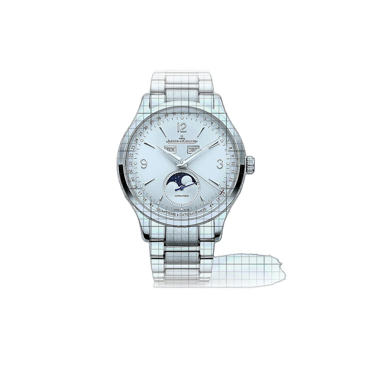 Jaeger-LeCoultre Master Control 4148120 Silber Zifferblatt Edelstahl 40mm Uhr