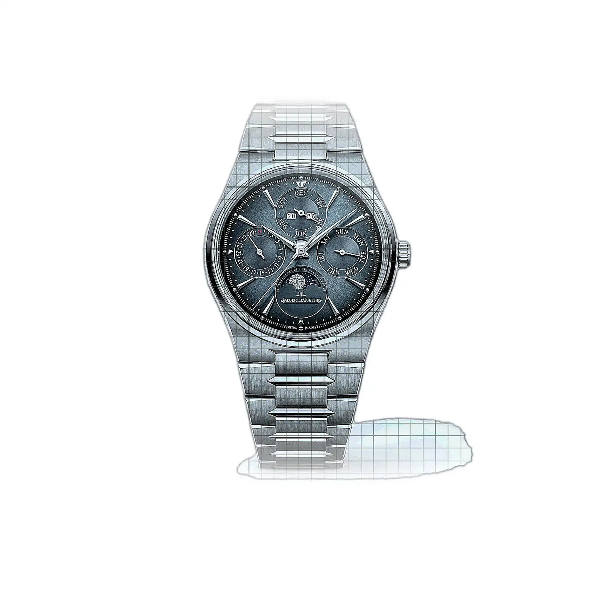 Jaeger-LeCoultre Master Control 4178180 Blue Dial Stainless steel 39mm Watch