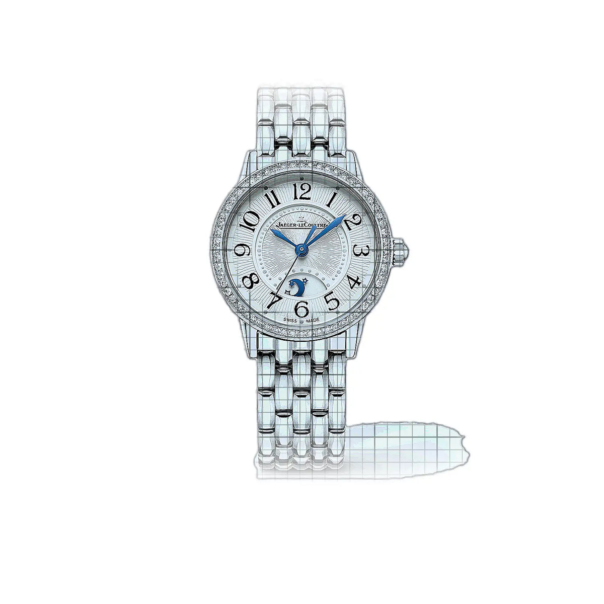 Jaeger-LeCoultre Rendez-Vous 3468130 Silber Zifferblatt Edelstahl 29 mm Uhr