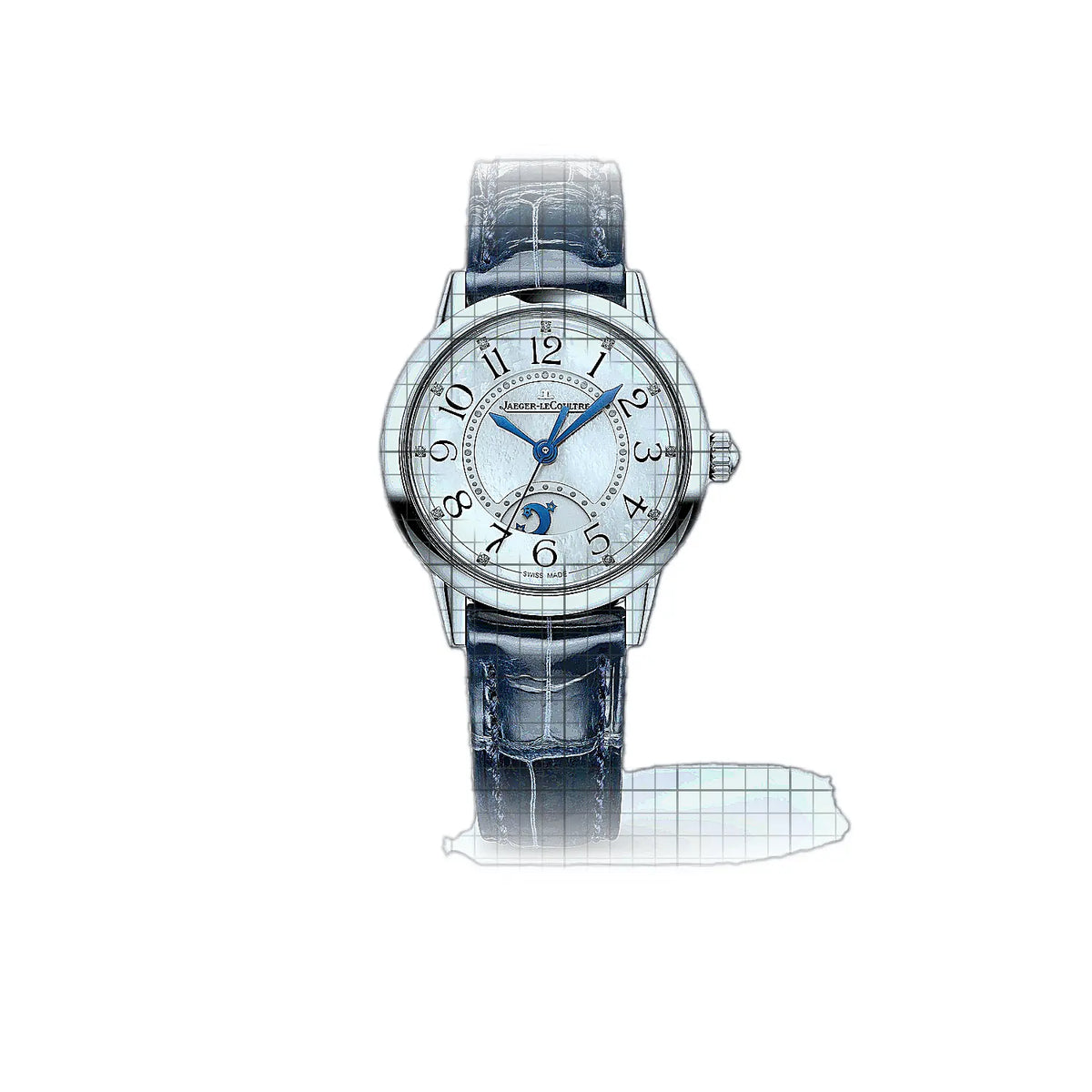 Jaeger-LeCoultre Rendez-Vous 3468410 Silber Zifferblatt Edelstahl 29 mm Uhr