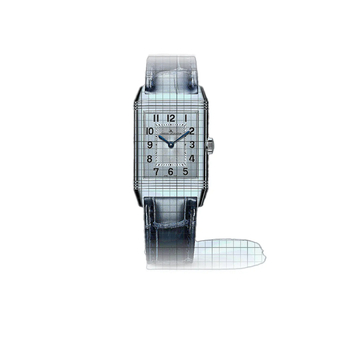 Jaeger-LeCoultre Reverso 2588422 Silber Zifferblatt Edelstahl 40mm Uhr