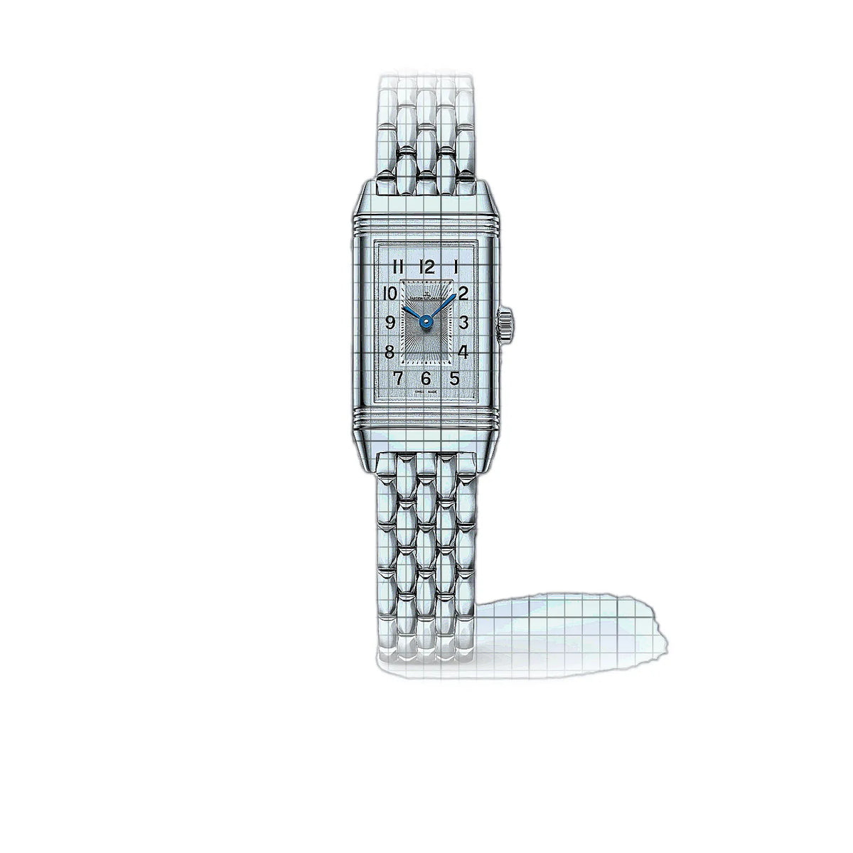 Jaeger-LeCoultre Reverso 3878120 Silber Zifferblatt Edelstahl 32 mm Uhr