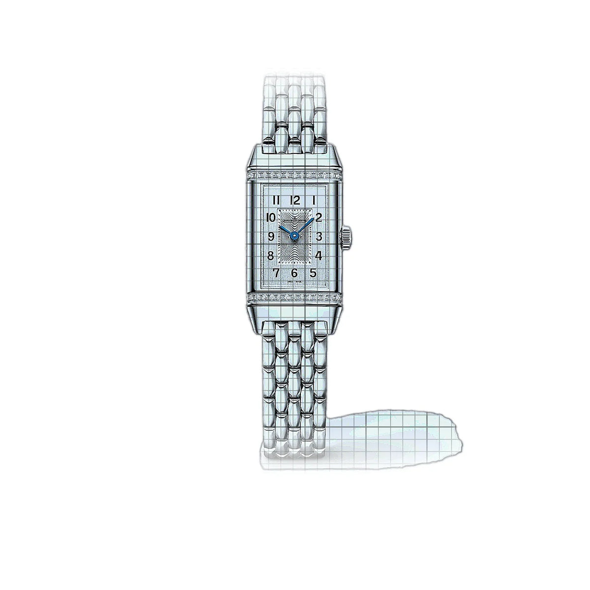 Jaeger-LeCoultre Reverso 3878160 Silver Dial Stainless steel 32mm Watch