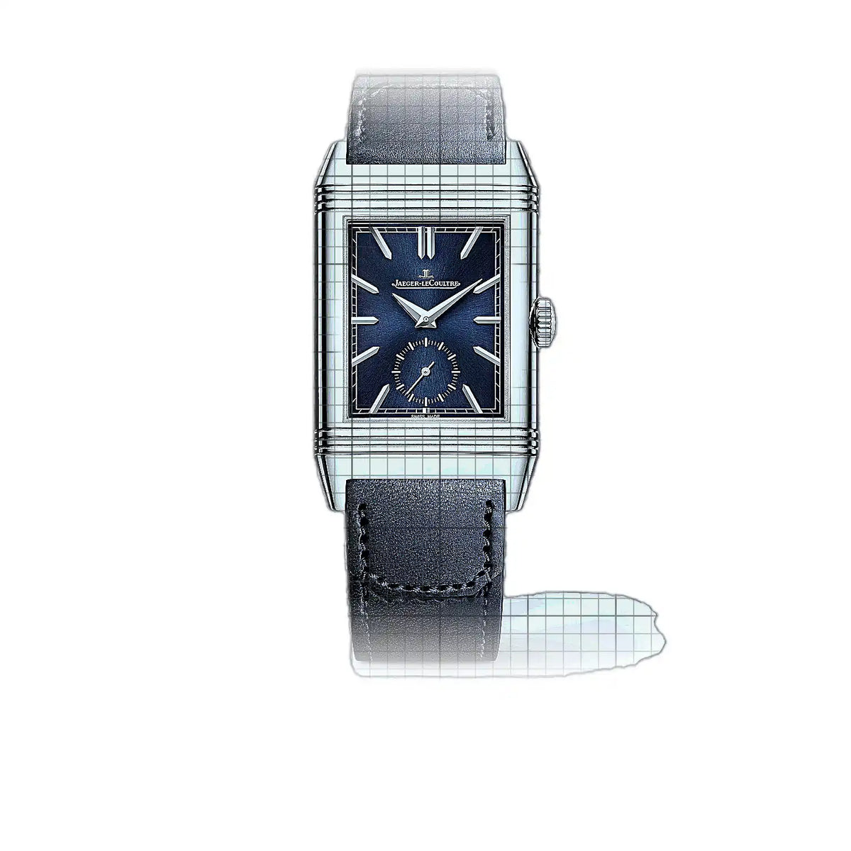 Jaeger-LeCoultre Reverso 3988481 Blue Dial Stainless steel 47mm Watch
