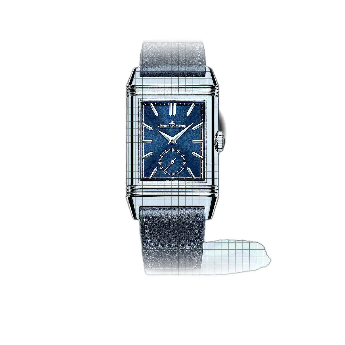 Jaeger-LeCoultre Reverso 3988482 Blue Dial Stainless steel 47mm Watch