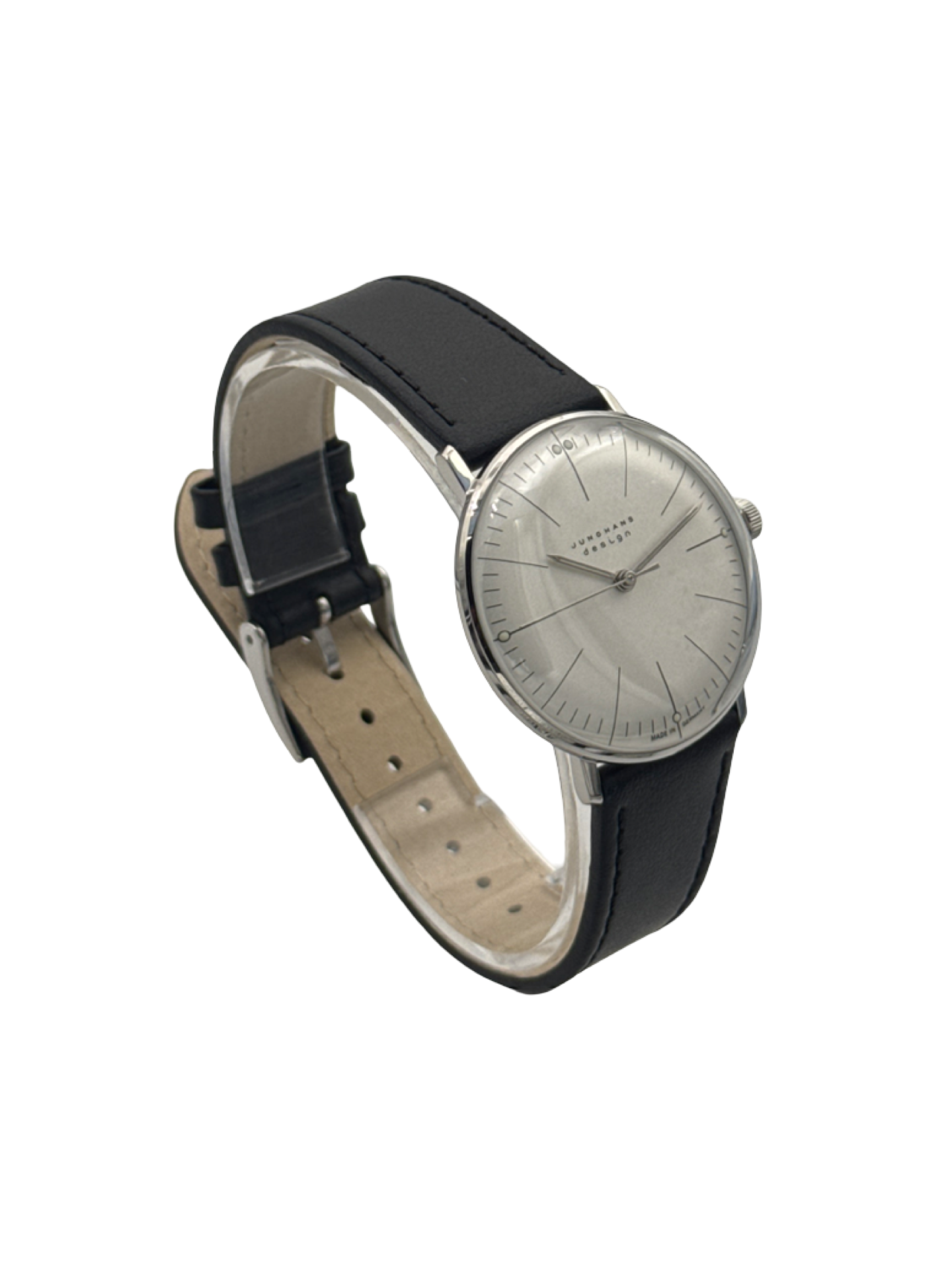 Junghans Max Bill Handaufzug Silber 34 mm
