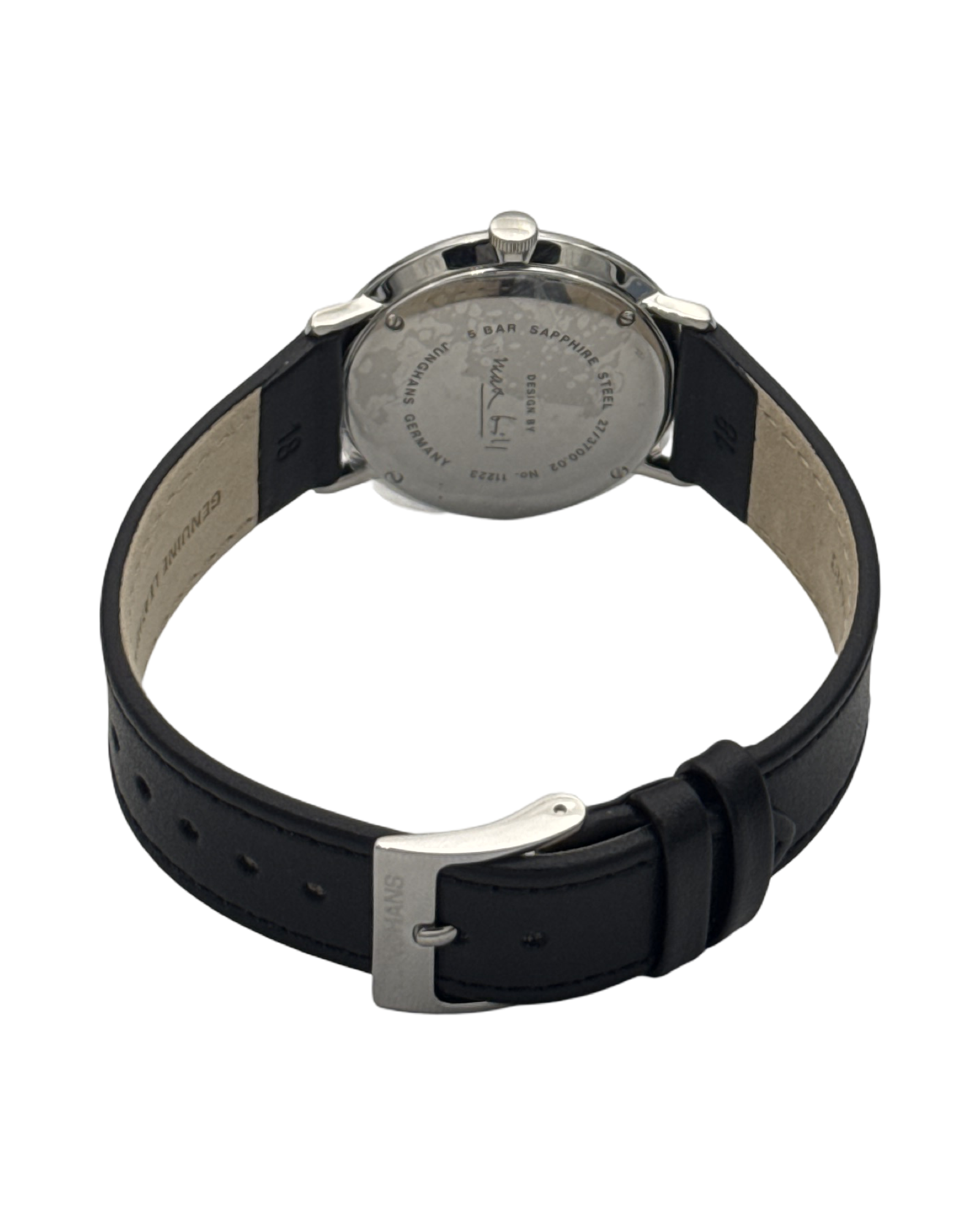 Junghans Max Bill Handaufzug Silber 34 mm
