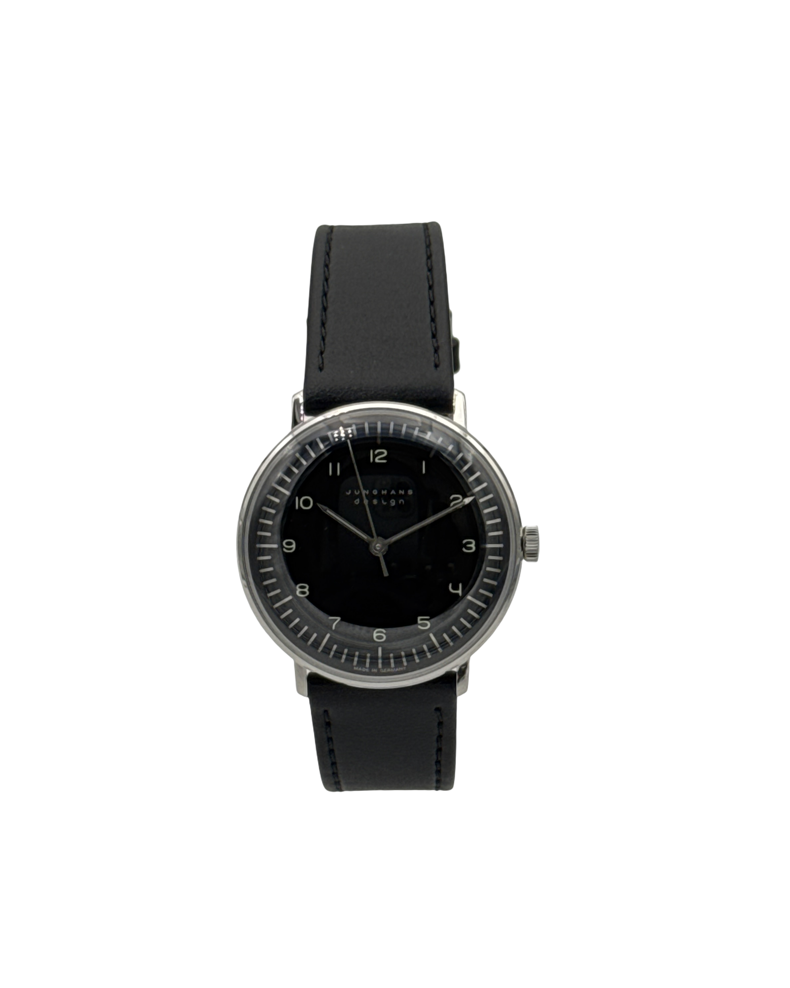 Junghans Max Bill Handaufzug Schwarz
