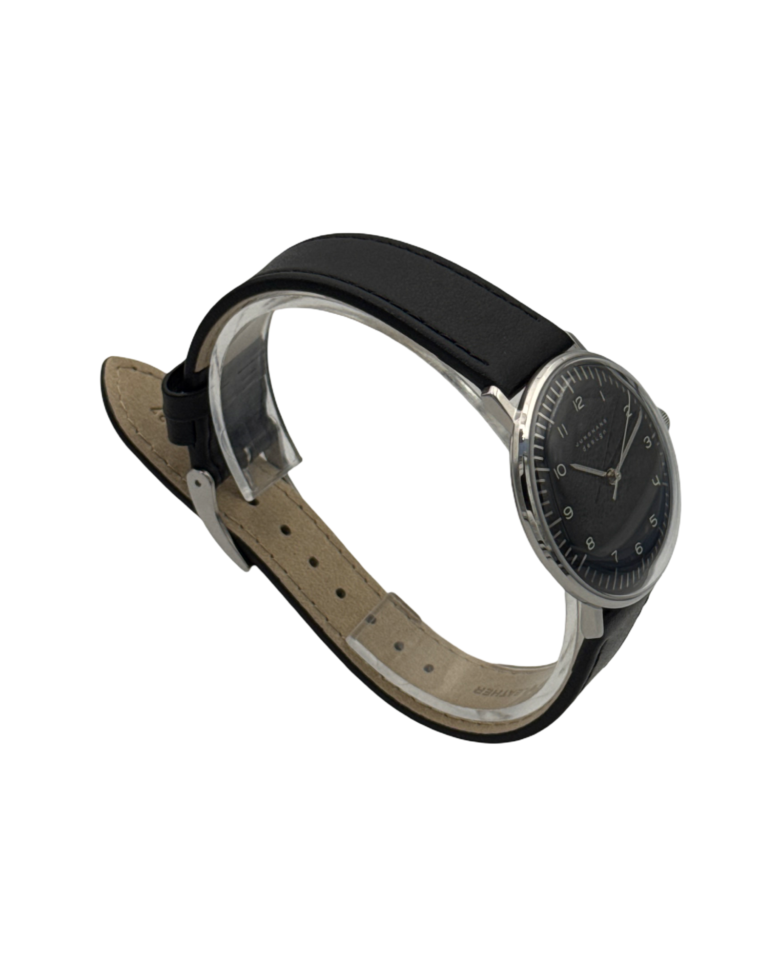 Junghans Max Bill Handaufzug Schwarz