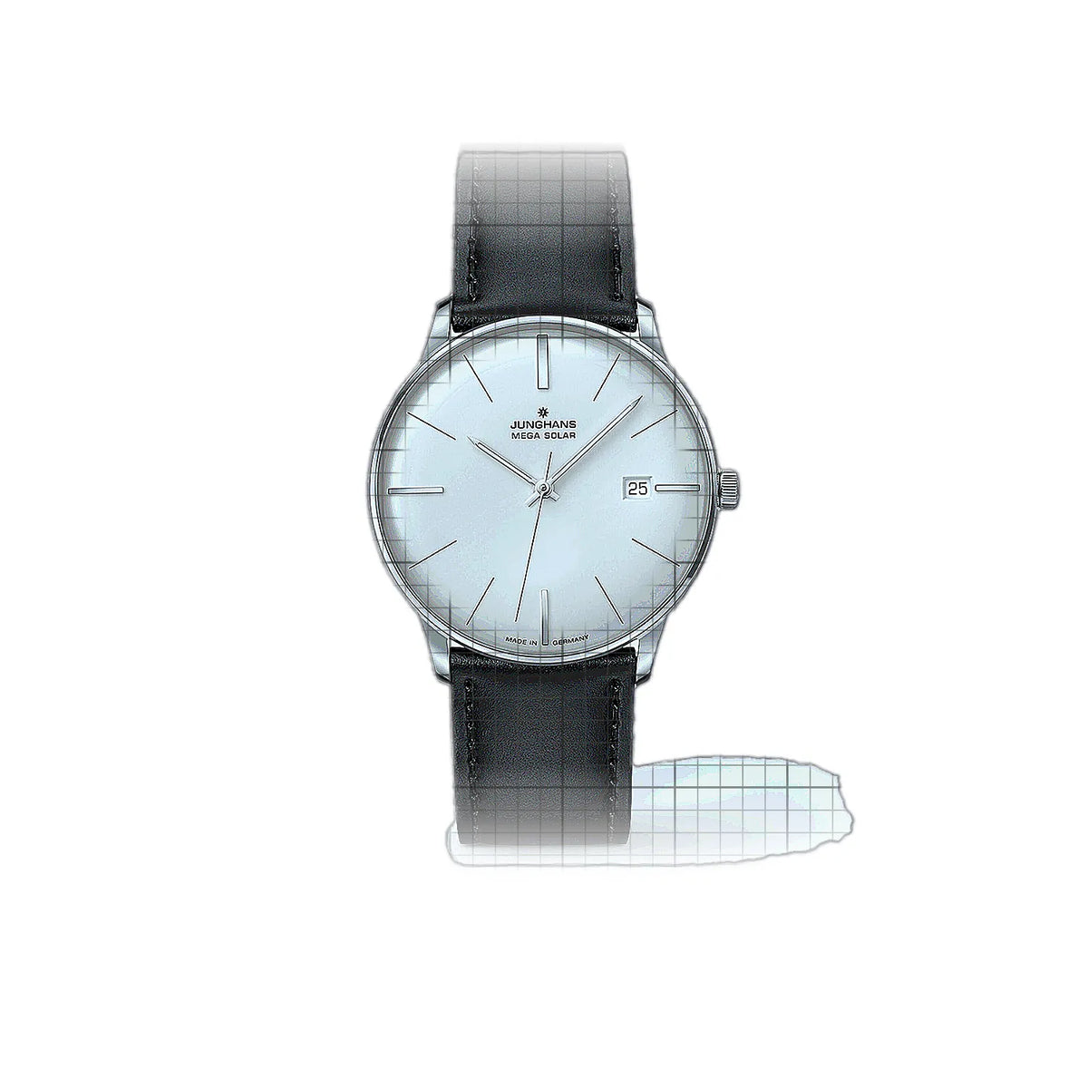 Junghans Meister 059/4603.02 White Dial Stainless steel 38mm Watch