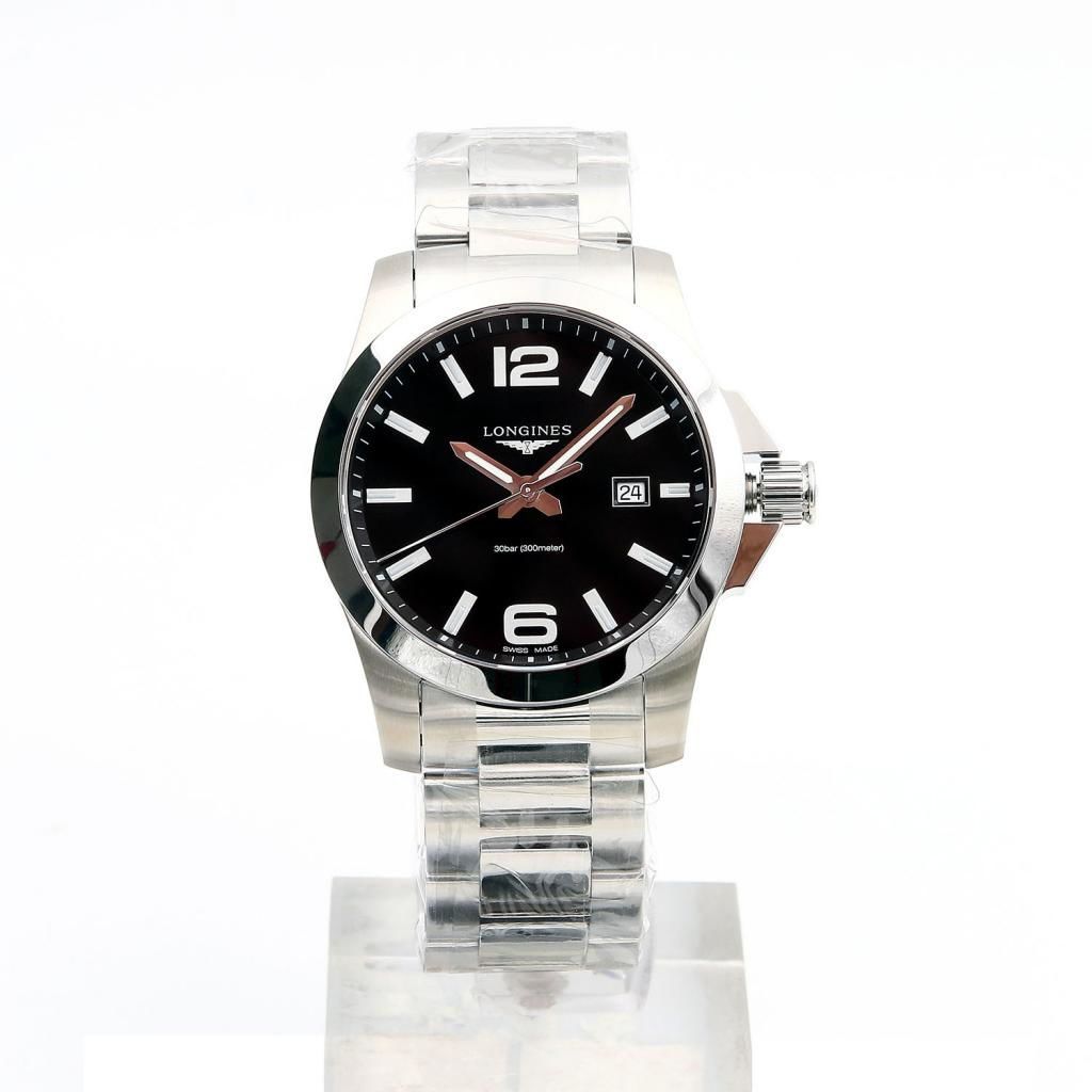 Longines Conquest Quartz Noir