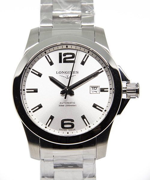 Longines Conquest Automatik Silber