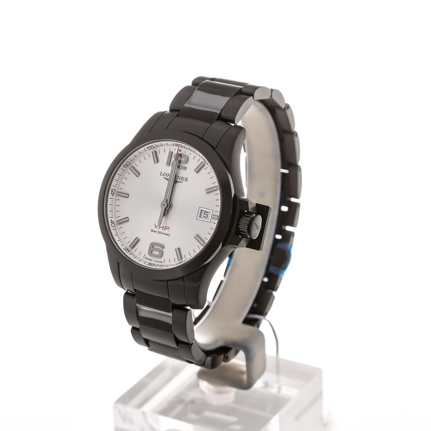 Longines Conquest Quartz Zilver 41 mm