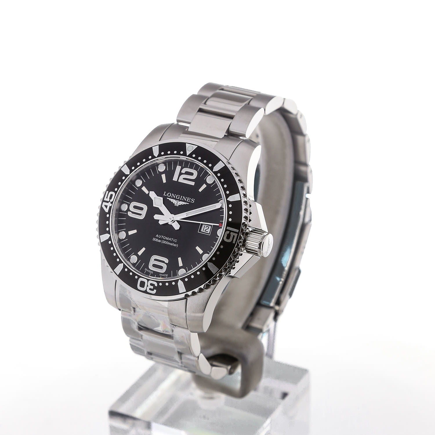 Longines Hydroconquest Automatic Black 44mm
