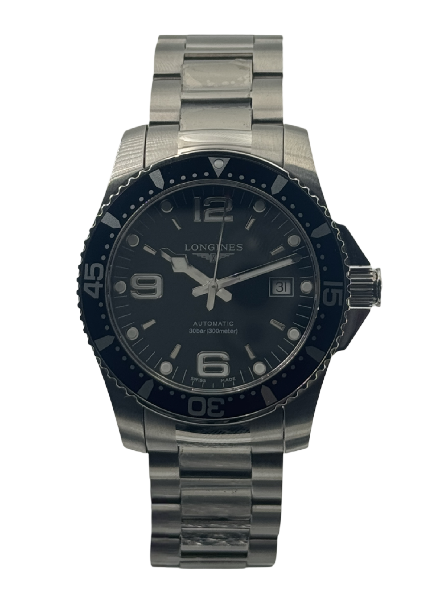 Longines Hydroconquest Automatic Zwart 41 mm