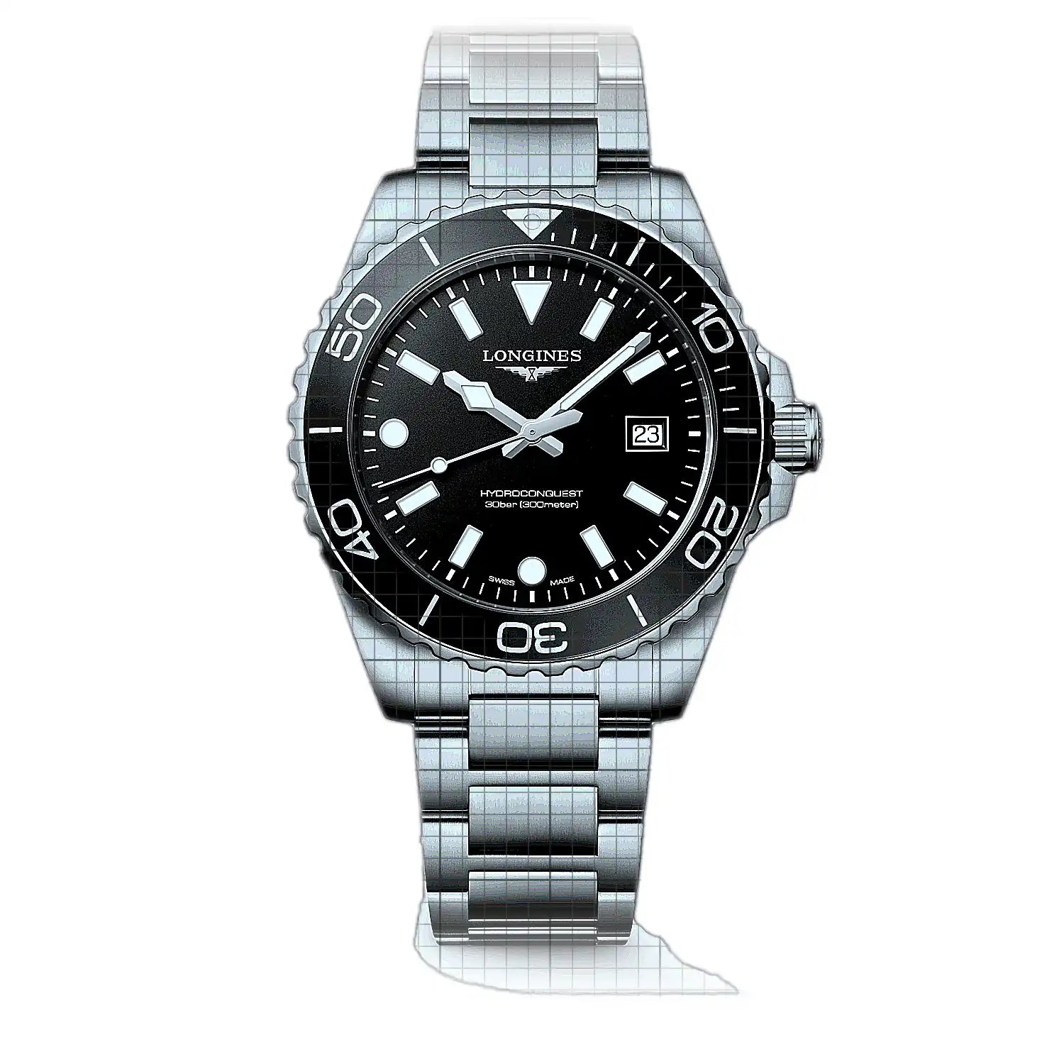 Longines Hydroconquest 42mm black