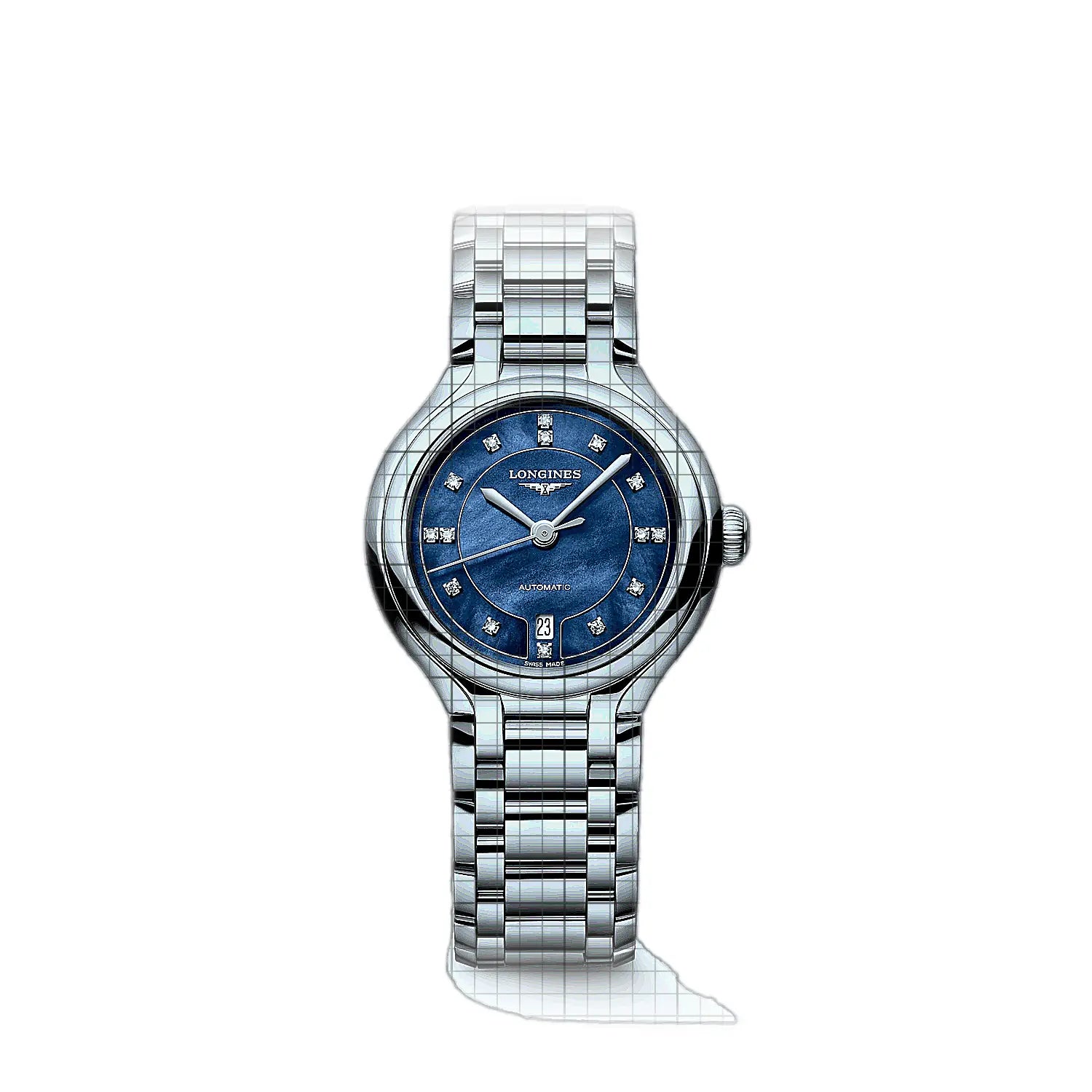 Longines Primaluna 30mm Blue