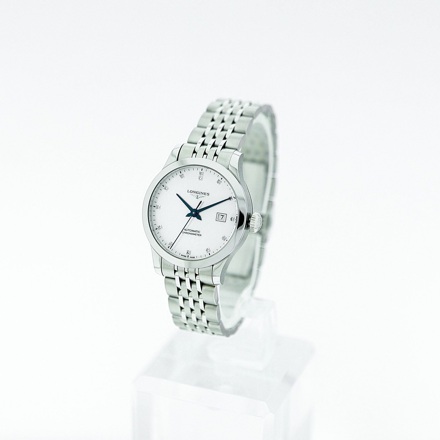 Longines Record Automatic met parelmoer, 30 mm