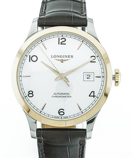 Longines Record Automatic Zilver 38 mm