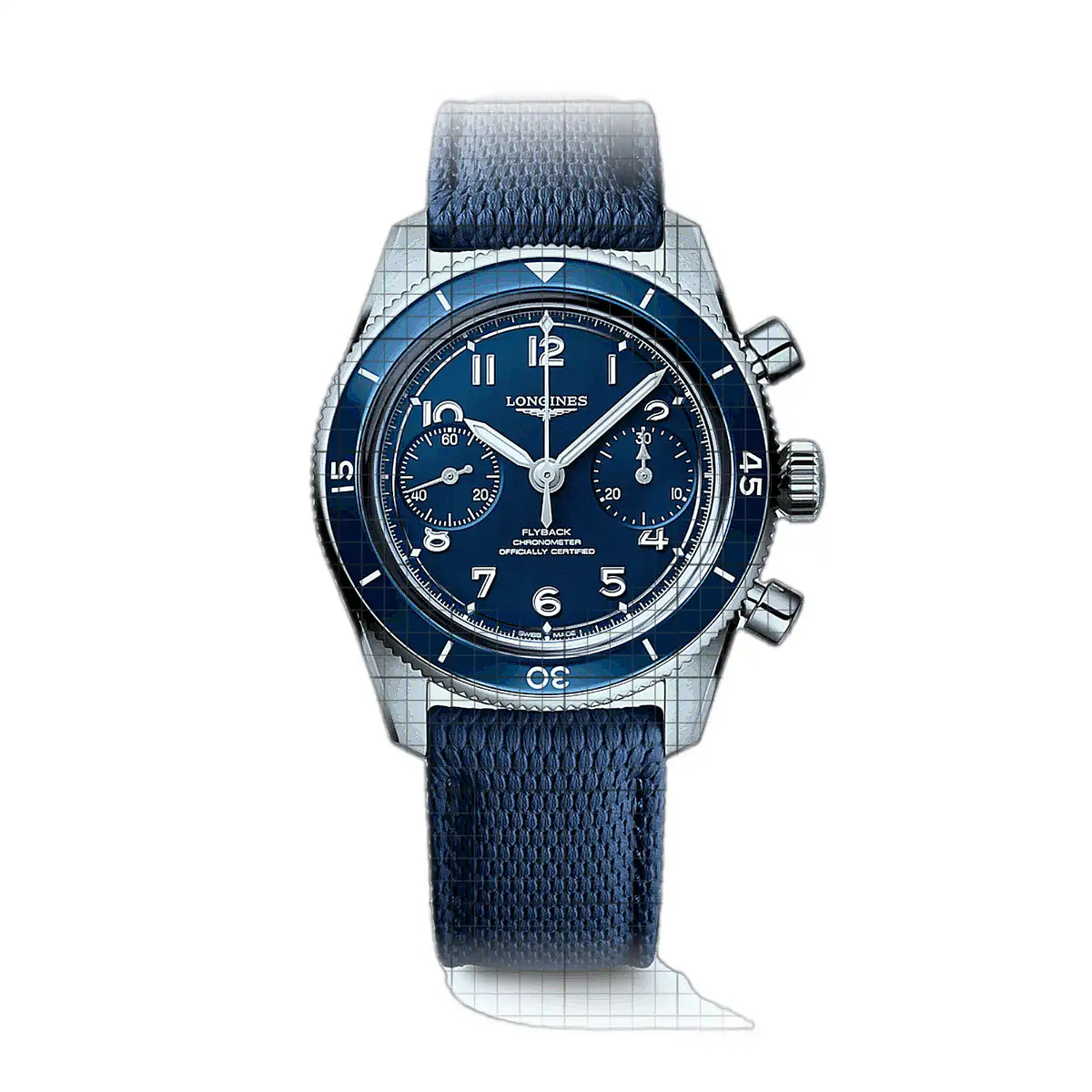 Longines Spirit Pilot L3.721.4.93.9