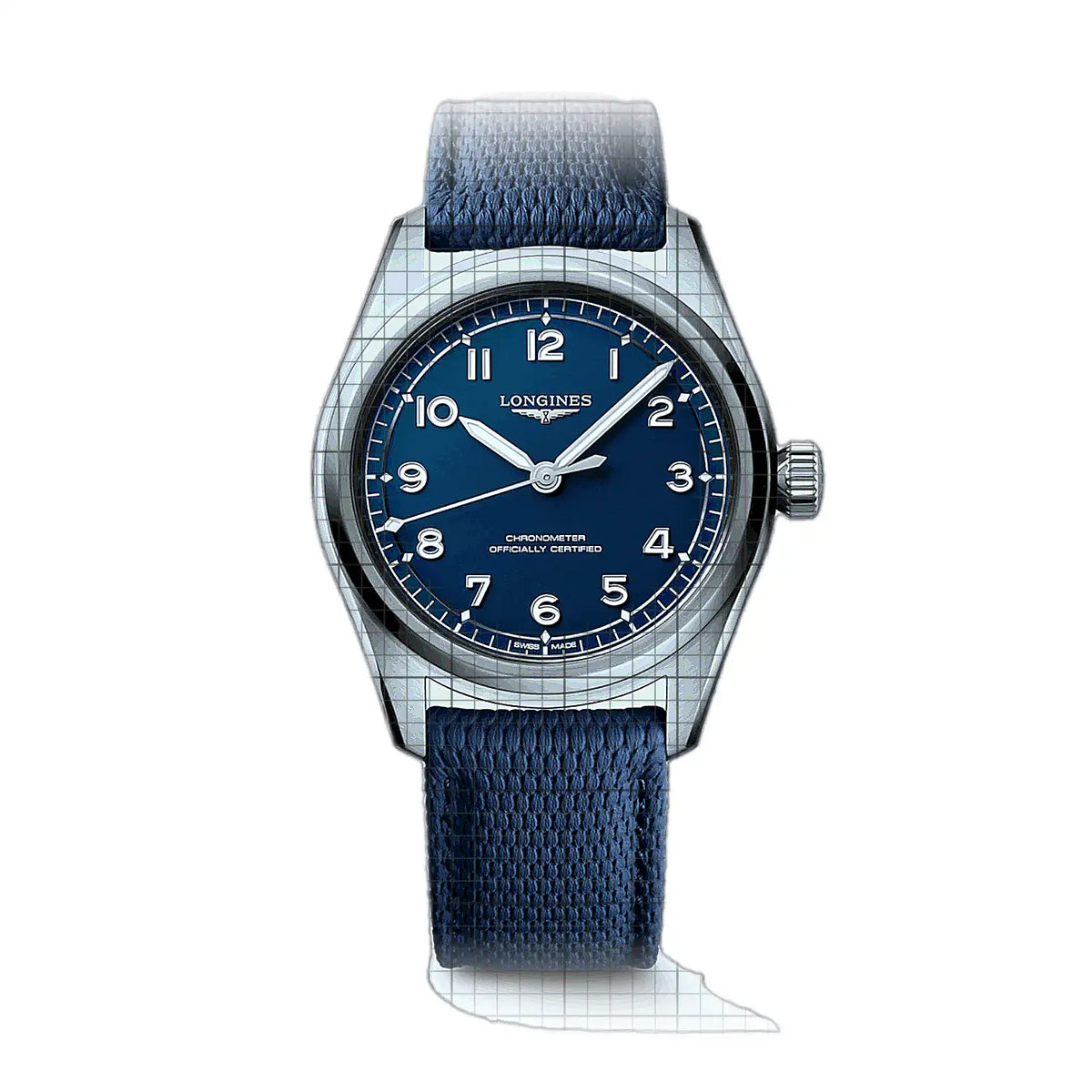 Longines Spirit Pilot L3.809.4.93.9