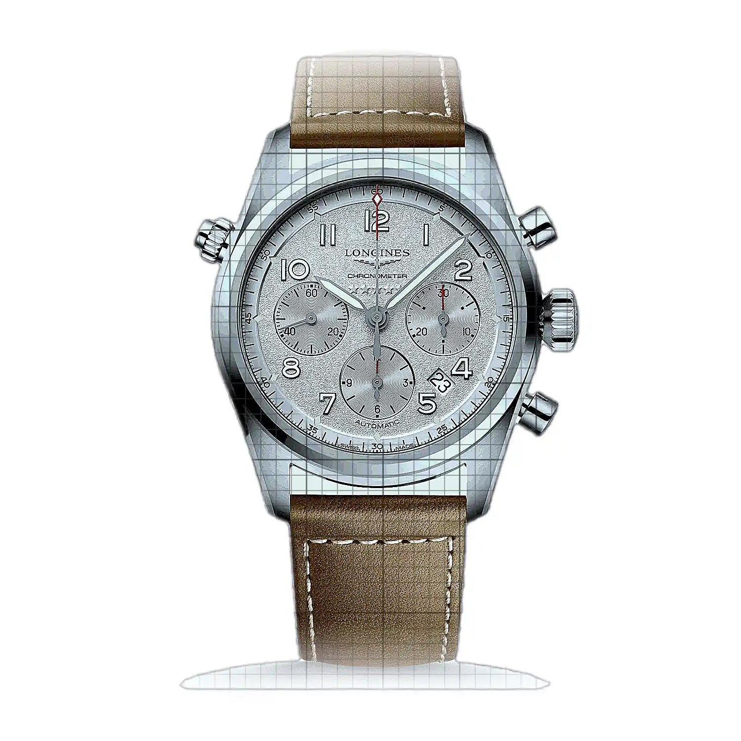 Longines Spitir 42mm White