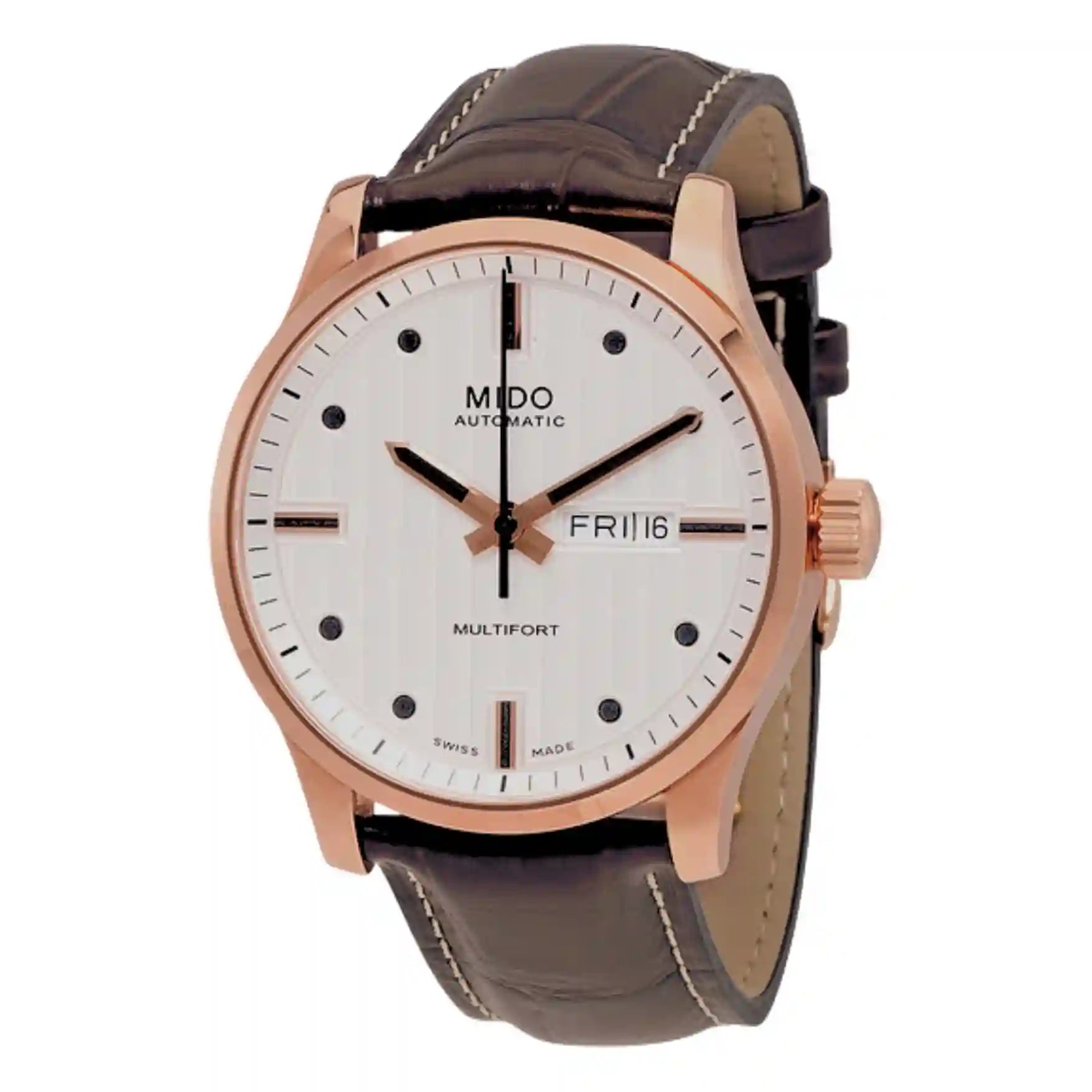 Mido Multifort Automatic Zilver 42 mm