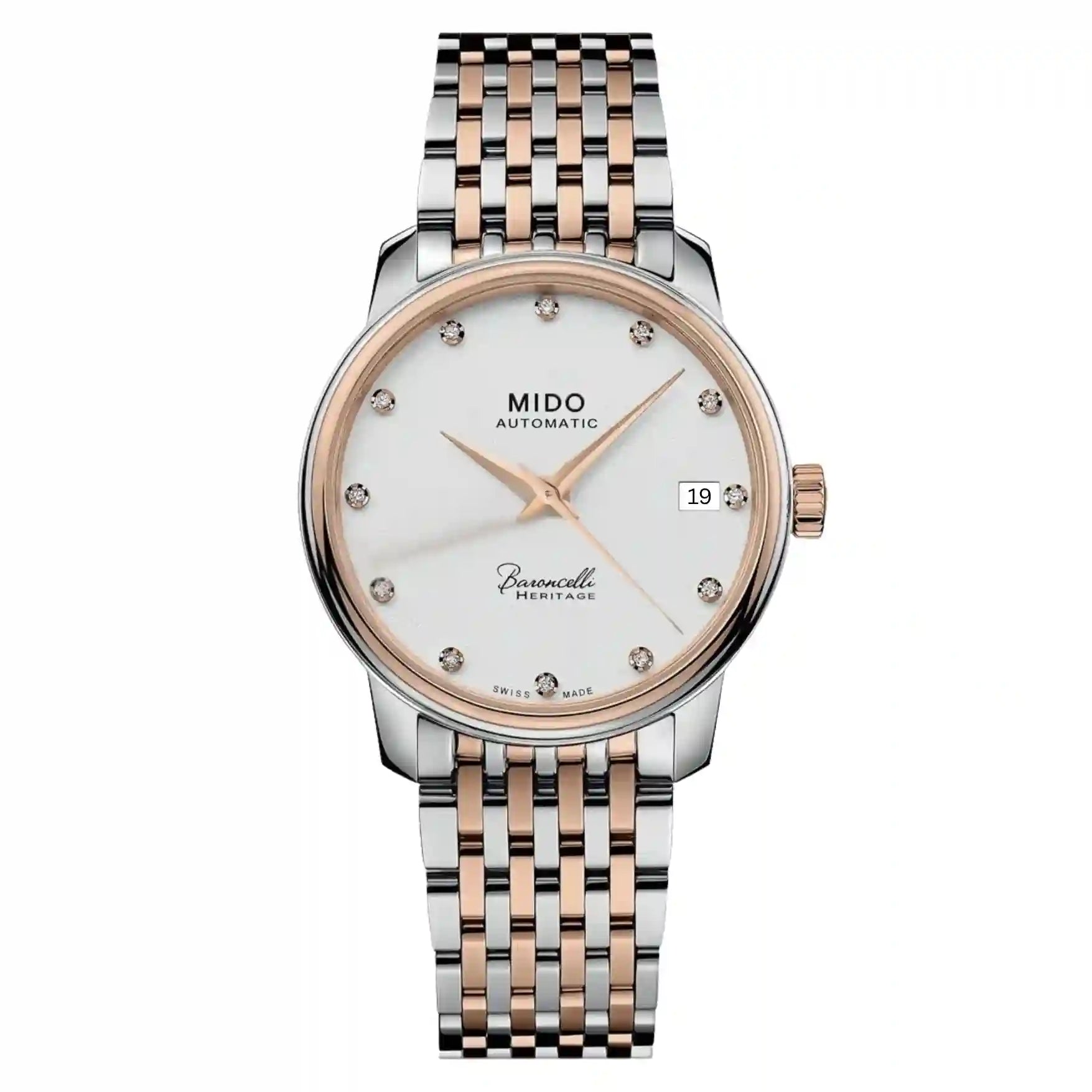 Mido Baroncelli Automatic White 33mm