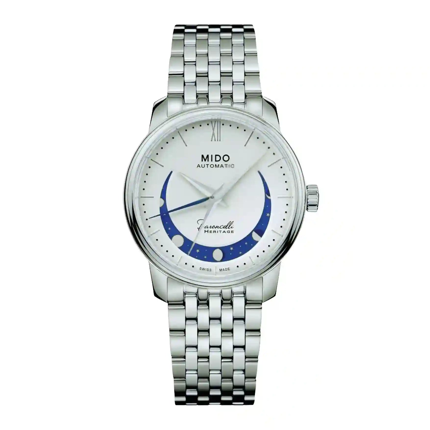 Mido Baroncelli Automatic White 39mm