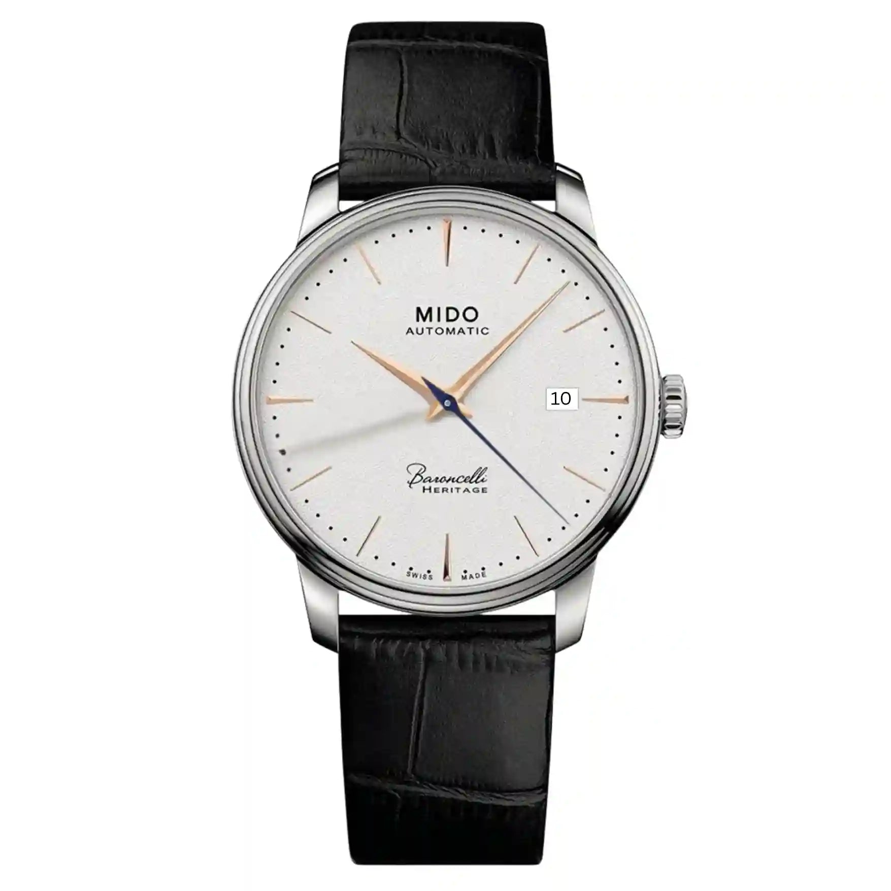 Mido Baroncelli Automatic White 39mm