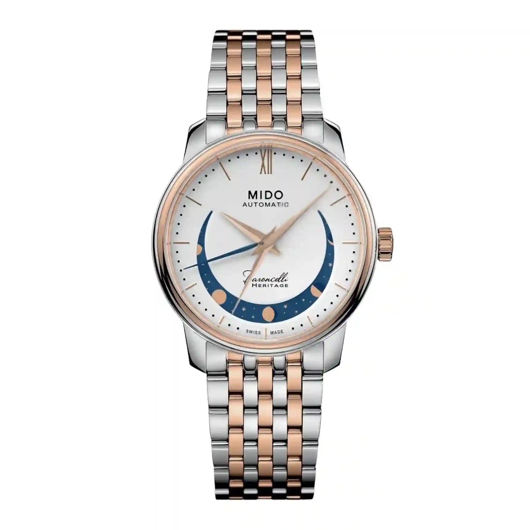 Mido Baroncelli Automatic White 39mm