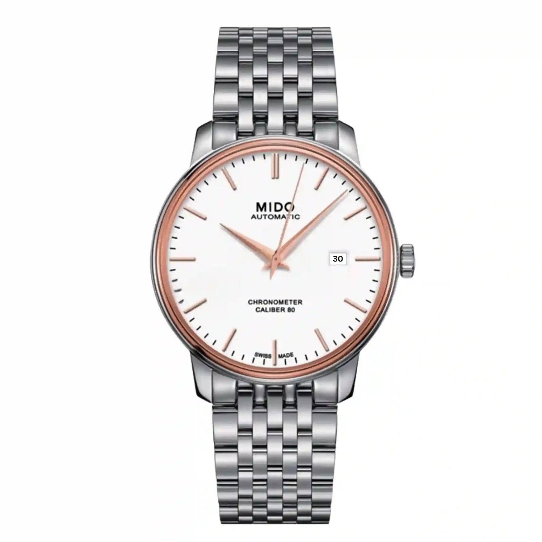 Mido Baroncelli Automatique Blanc