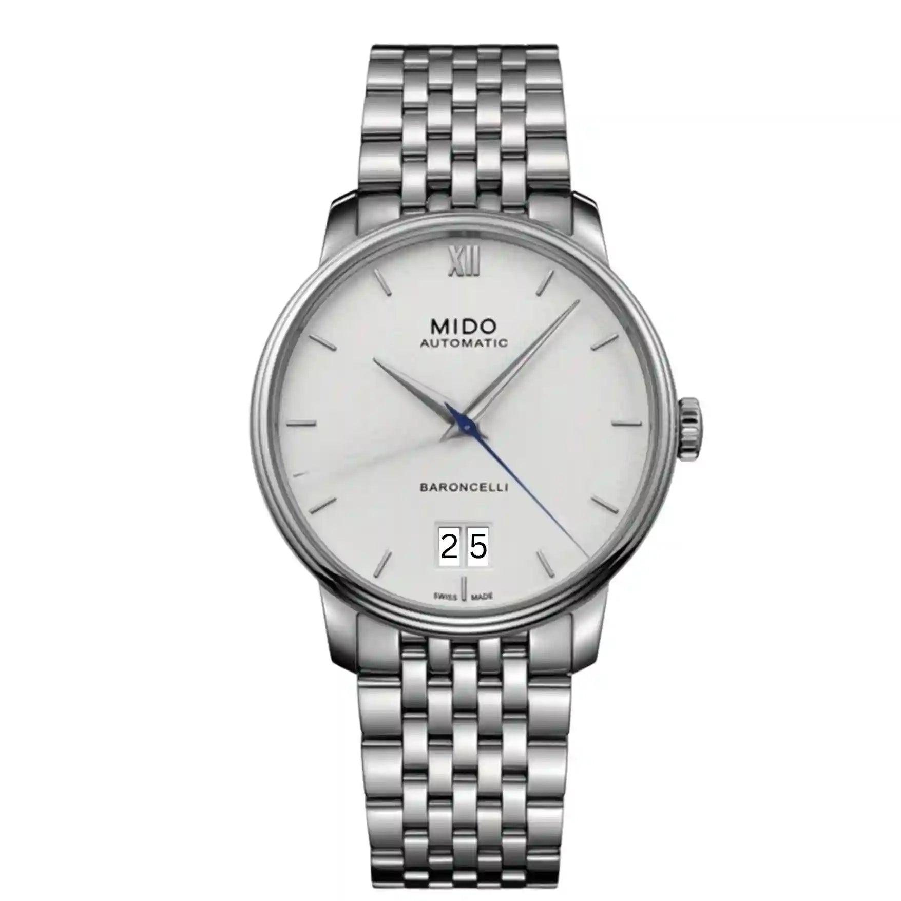 Mido Baroncelli Automatic White 40mm