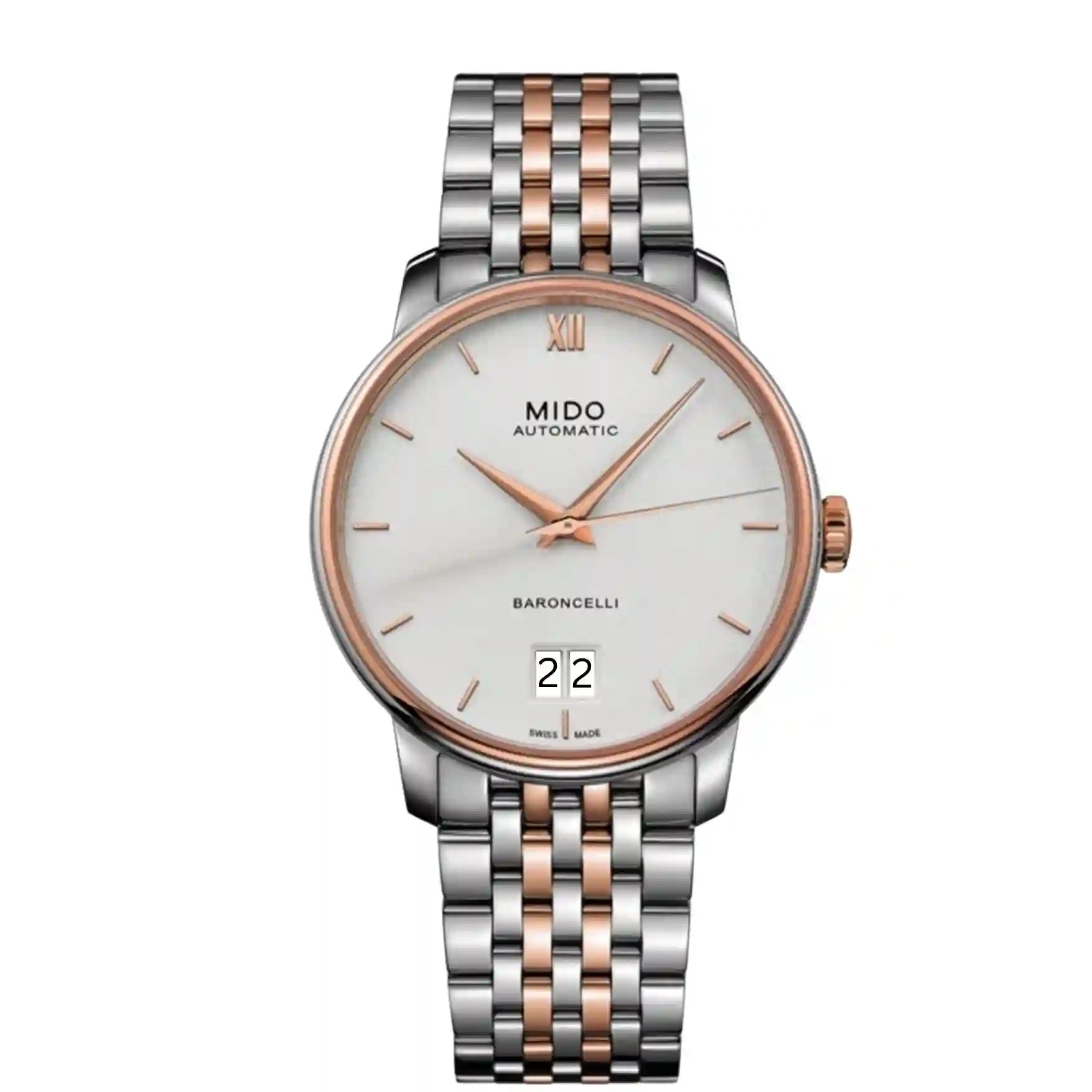 Mido Baroncelli Automatique Blanc