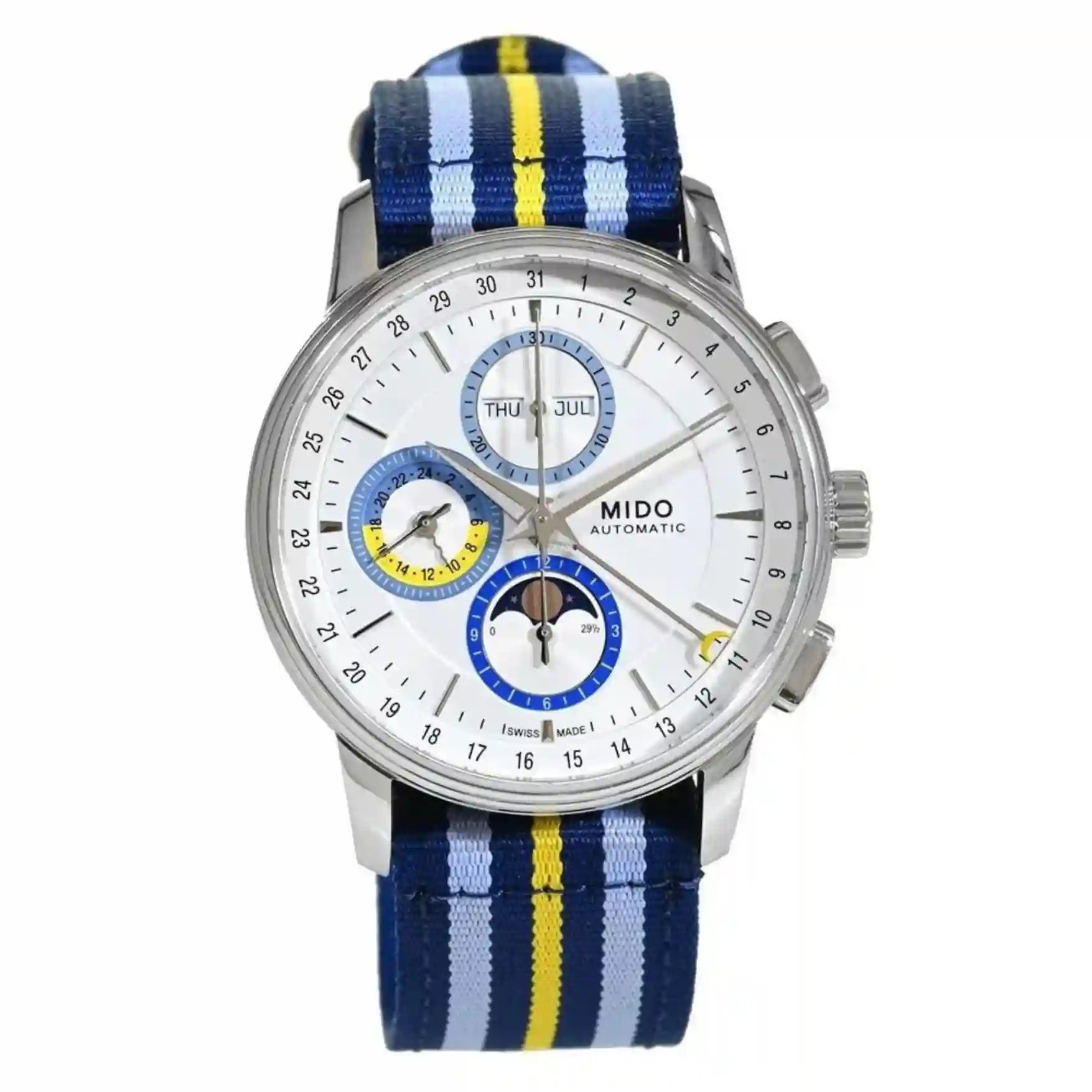 Mido Baroncelli Automatic Silver 42mm