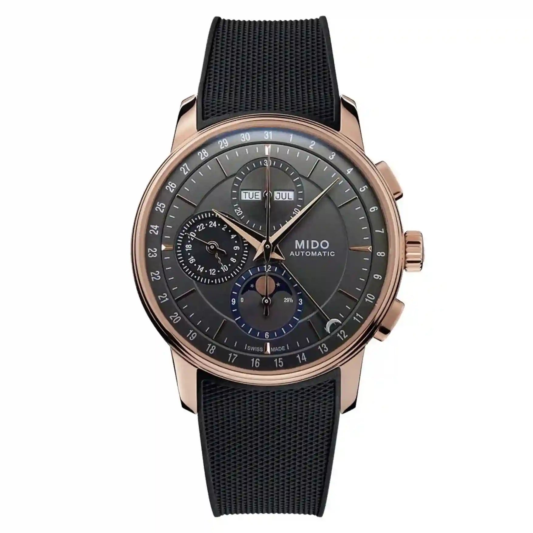 Mido Baroncelli Automatic Silver 42mm