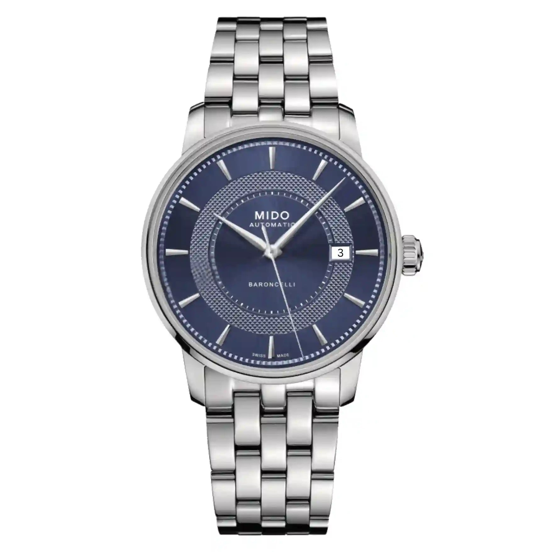 Mido Baroncelli Automatique Bleu 39 mm