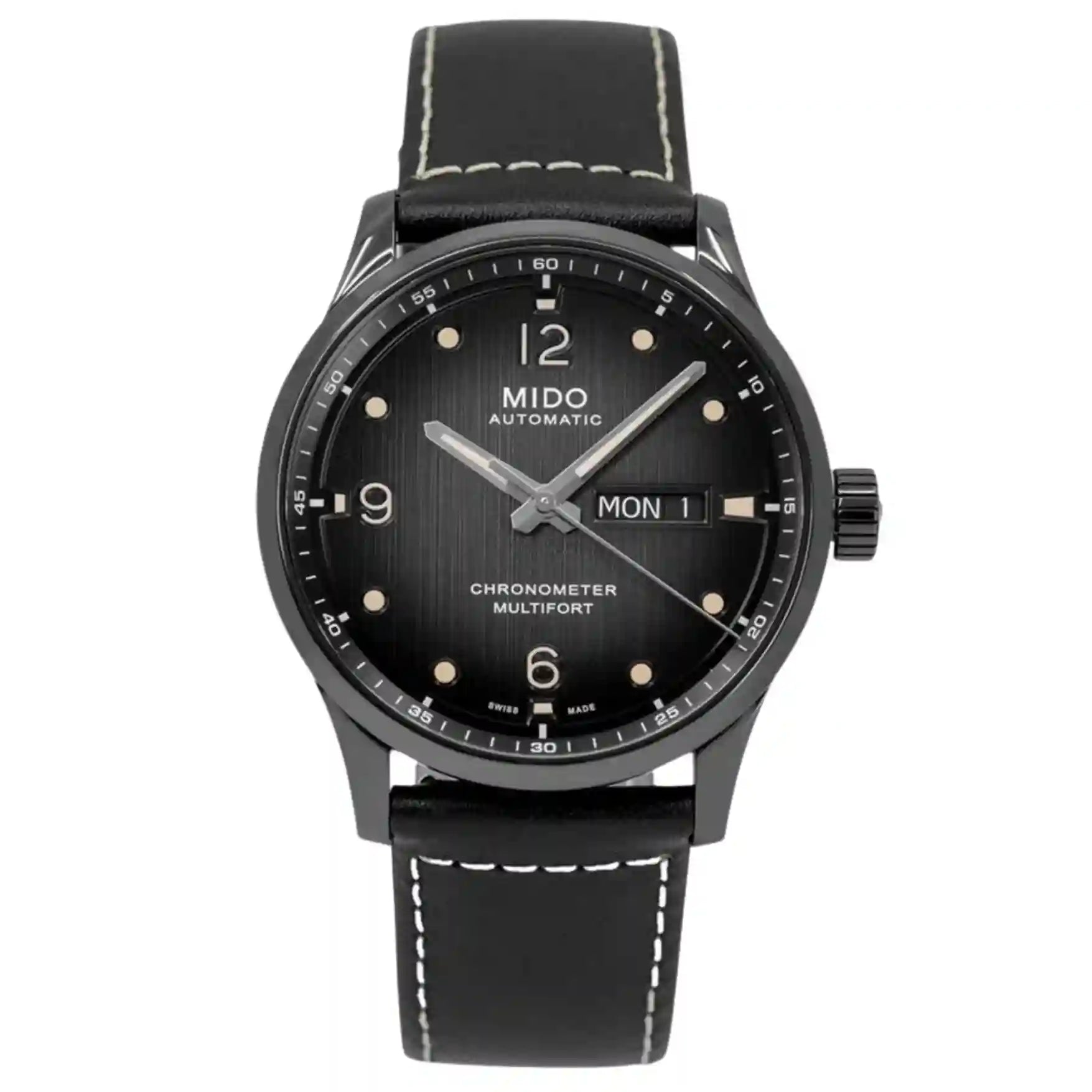 Mido Multifort Automatic Black 42mm