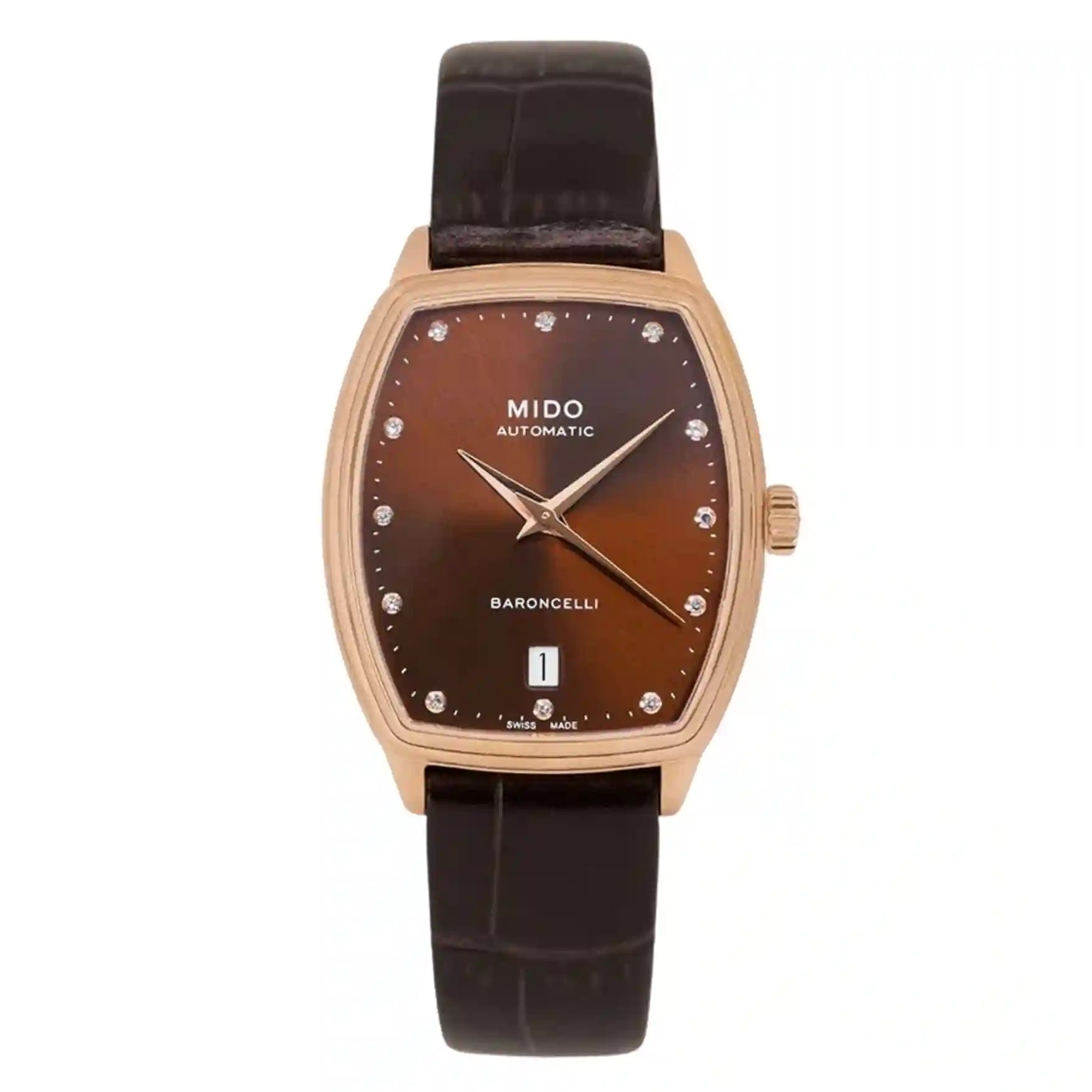Mido Baroncelli Automatic Brown 35mm