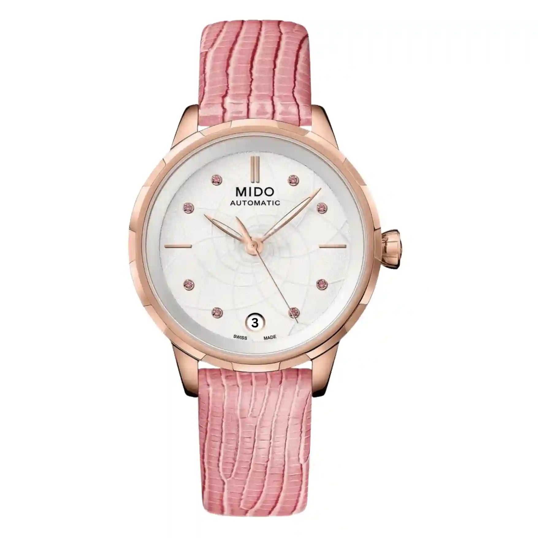 Mido Rainflower Automatic White 34mm
