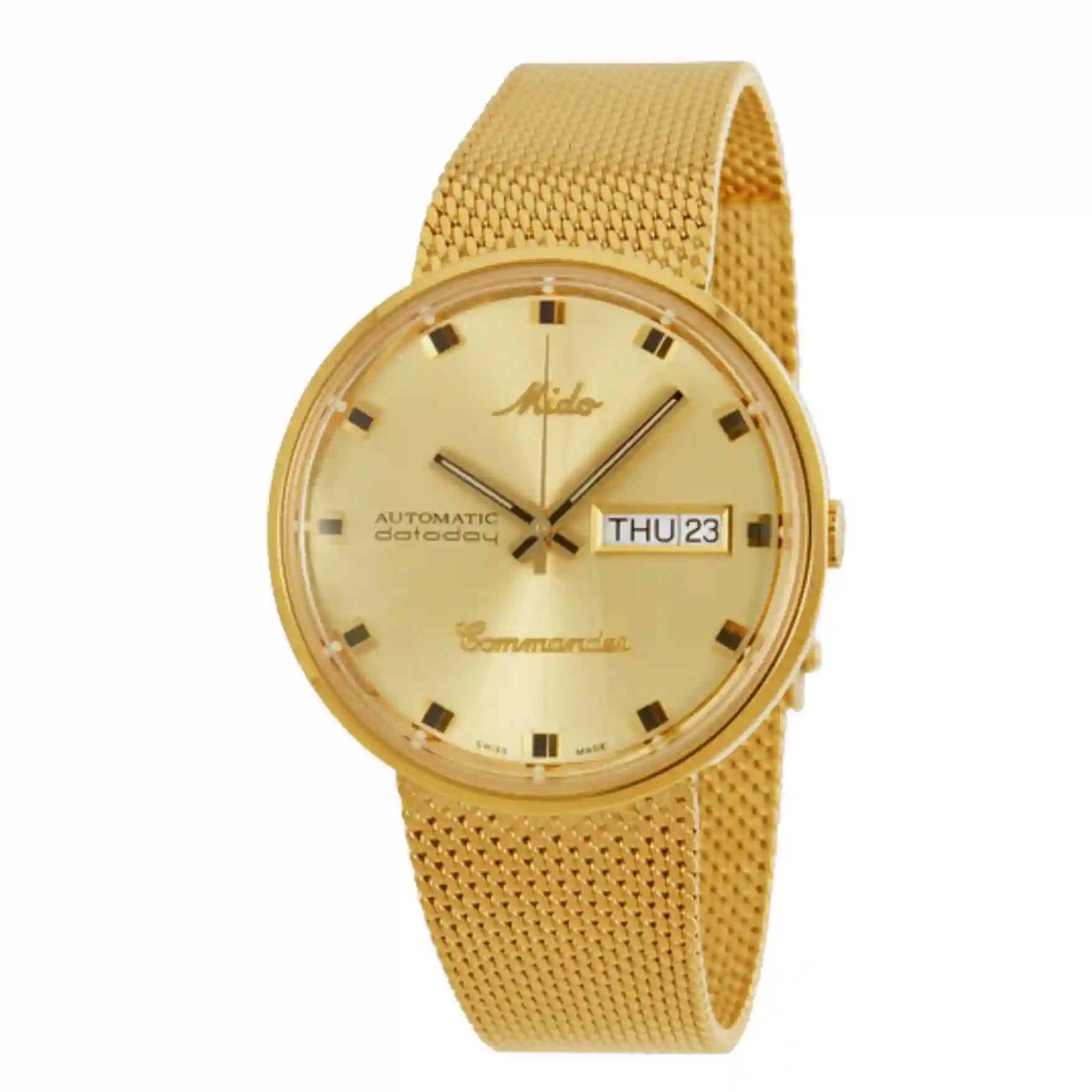 Mido Commander Automatic Geel 37 mm