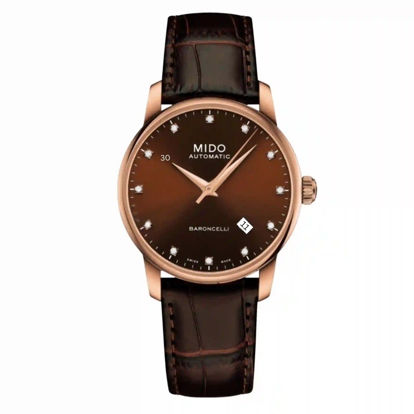Mido Baroncelli Automatic Brown 38mm