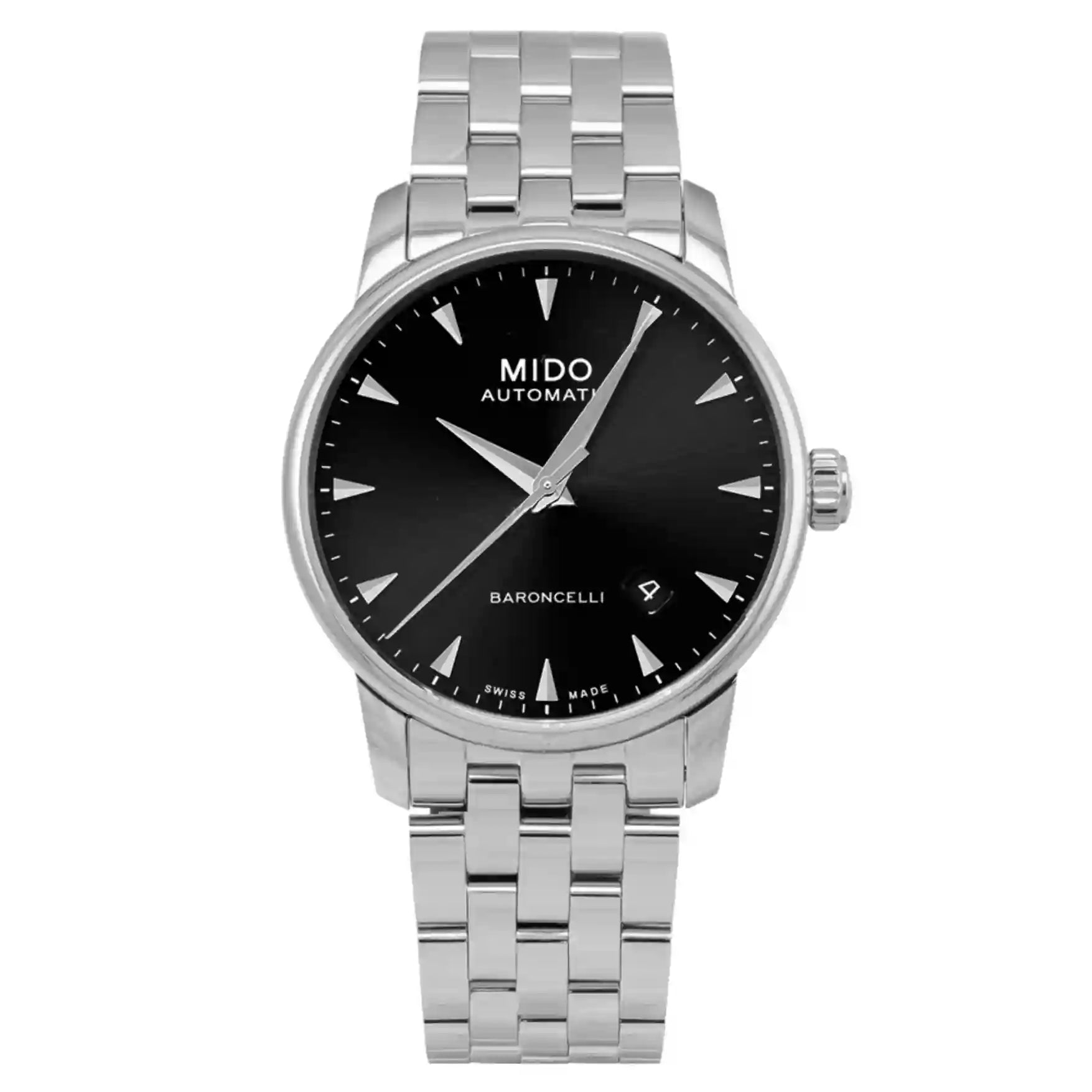 Mido Baroncelli Automatic Zwart 38 mm