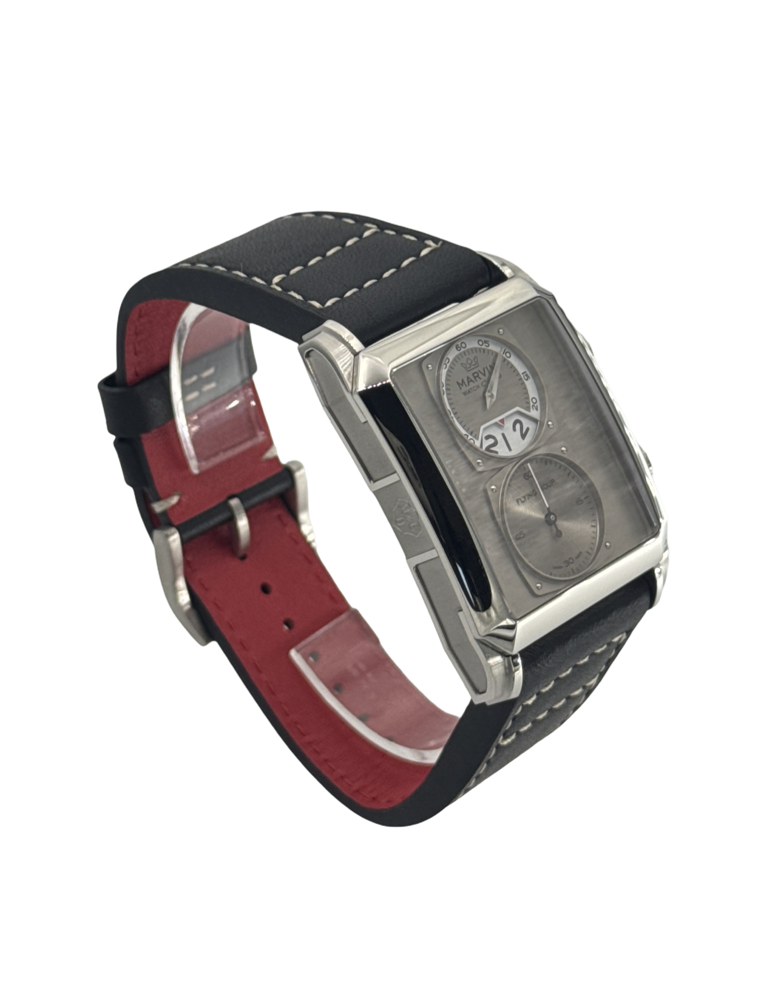 Marvin Watches MaltonRechteckig Quarz Silber 35 mm