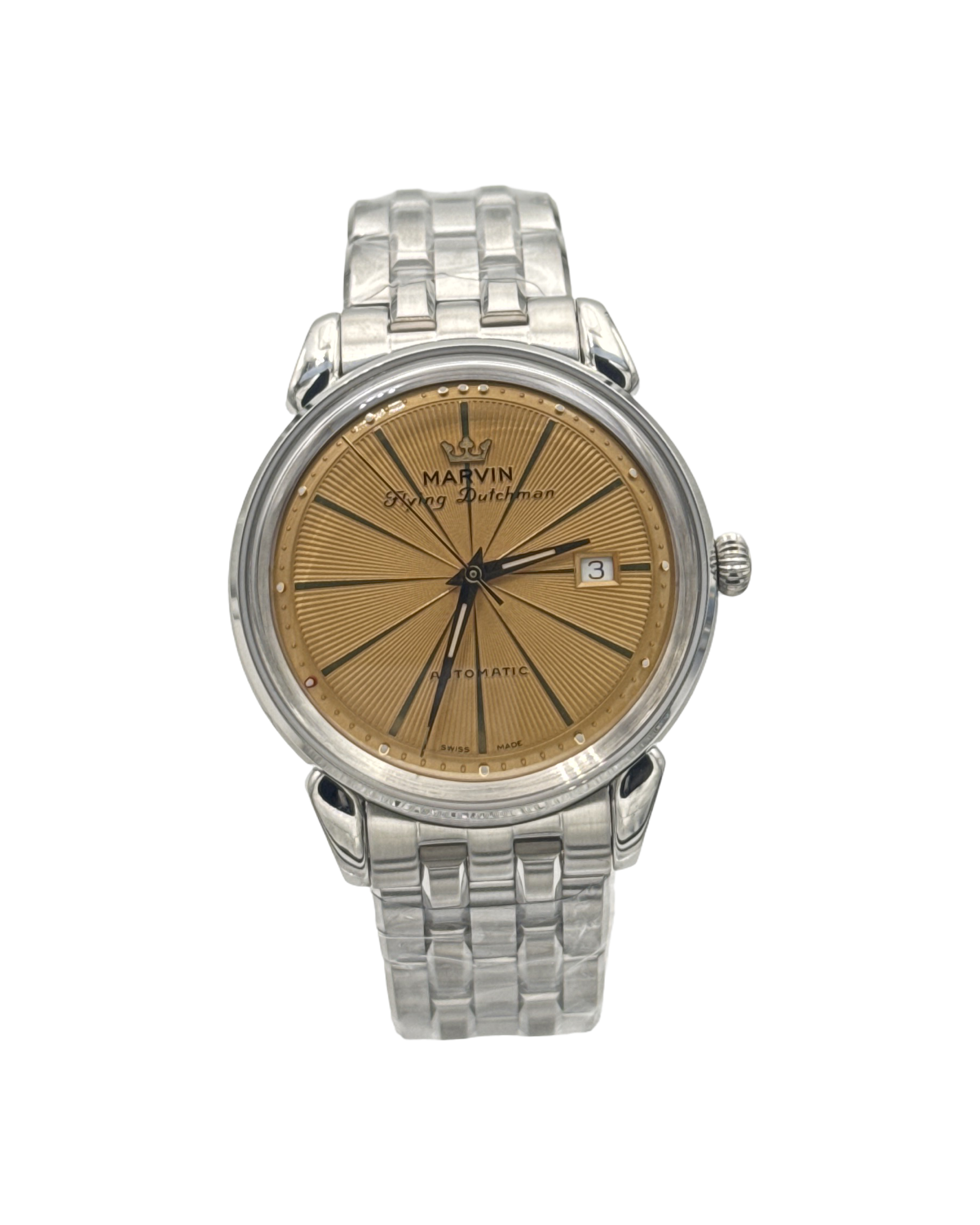 Marvin Watches Flying Dutchman Automatik Gold 41 mm