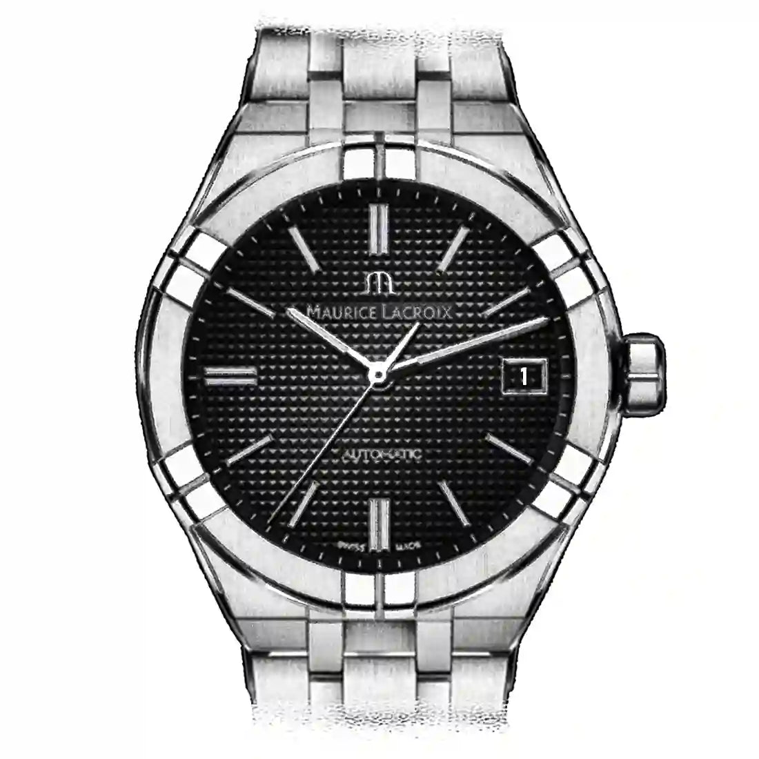 Maurice Lacroix Aikon Automatic Zwart 39 mm