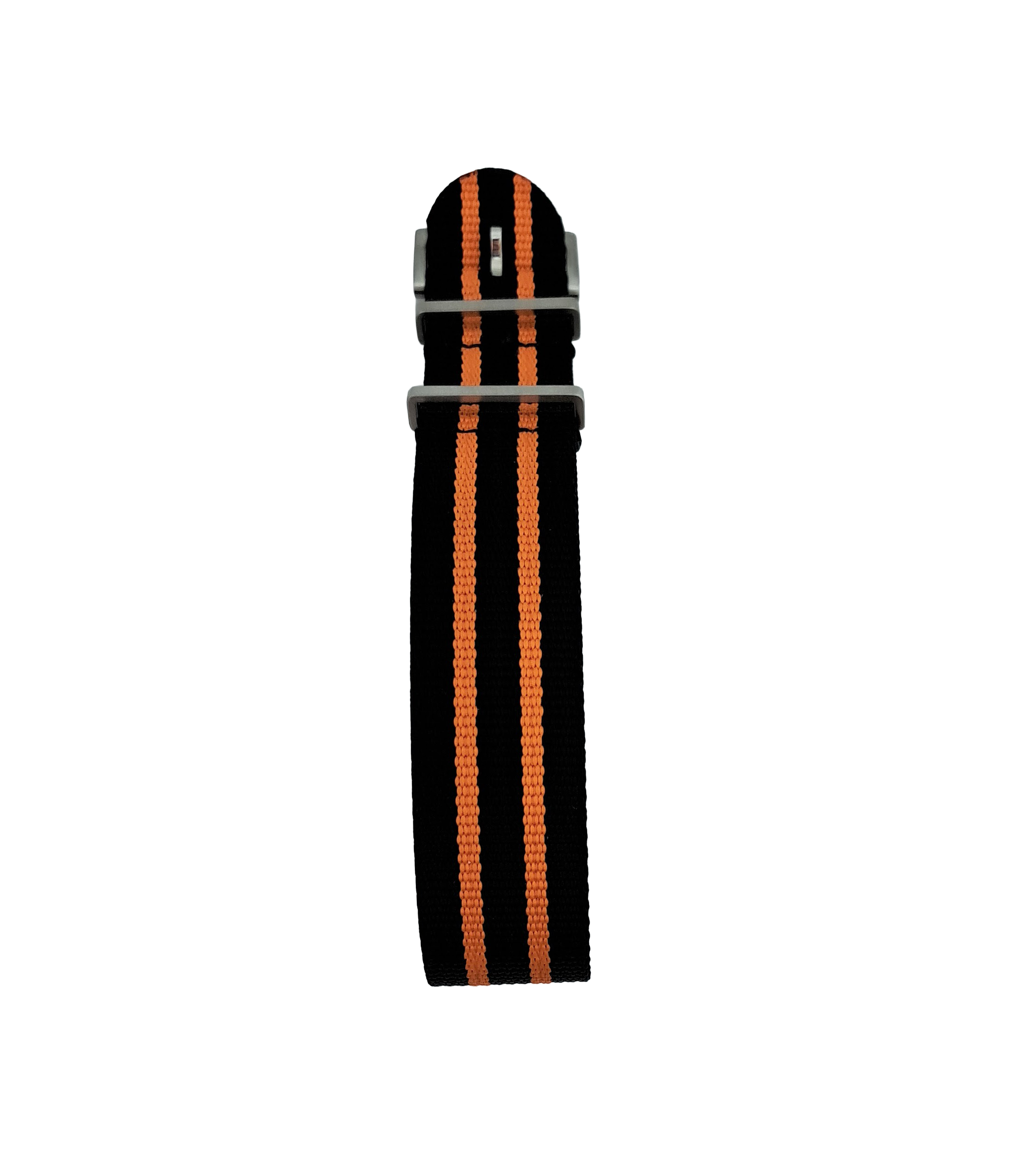 Maurice Lacroix Fabric Watch Strap – Orange and Black Striped Band