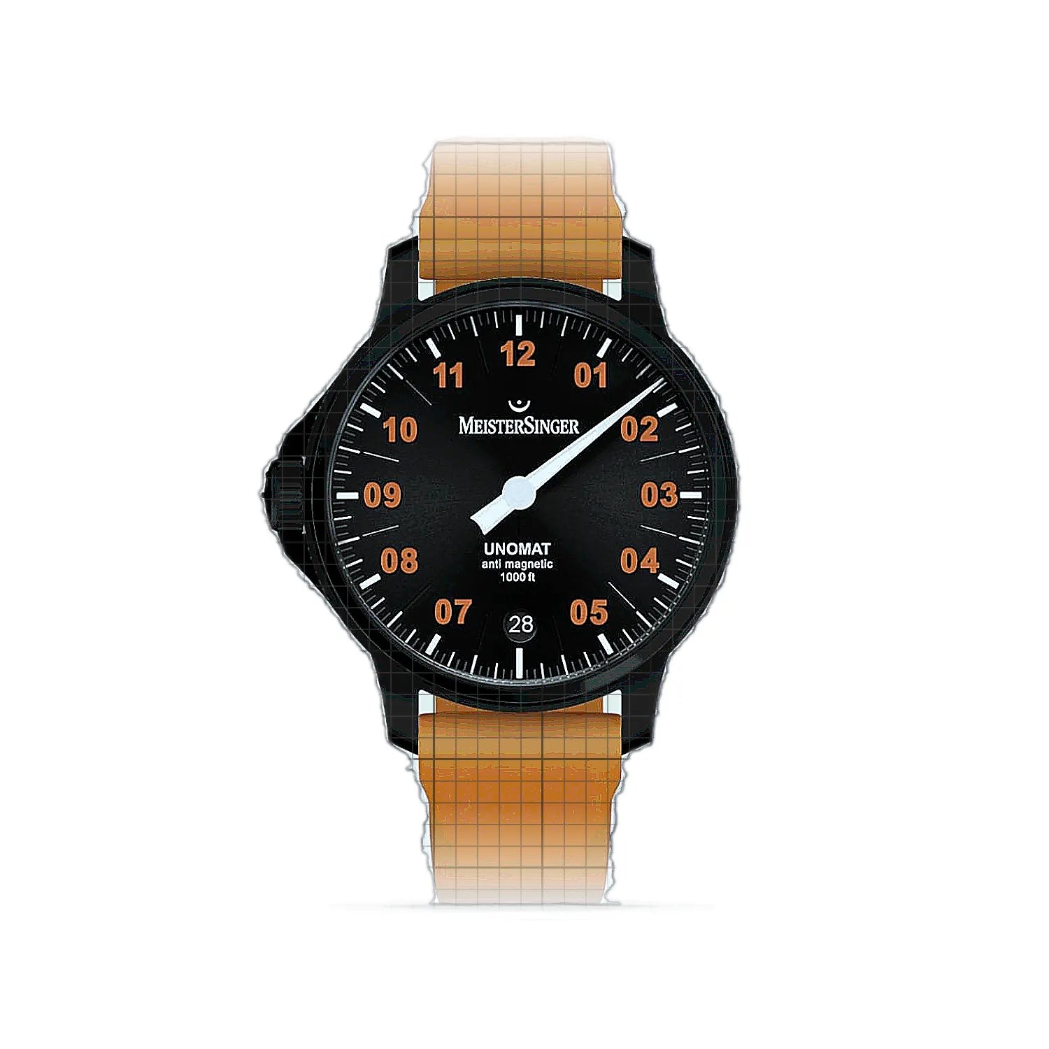 Meistersinger Unomat Automatic Black 43mm