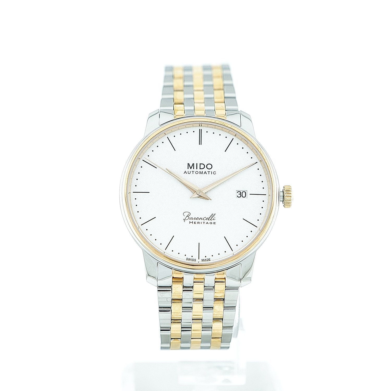 Mido Baroncelli Automatic Wit 39 mm