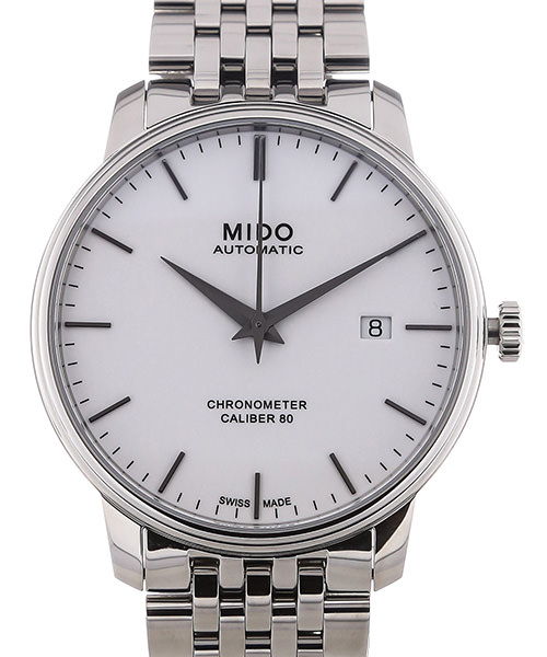 Mido Baroncelli Automatique Blanc
